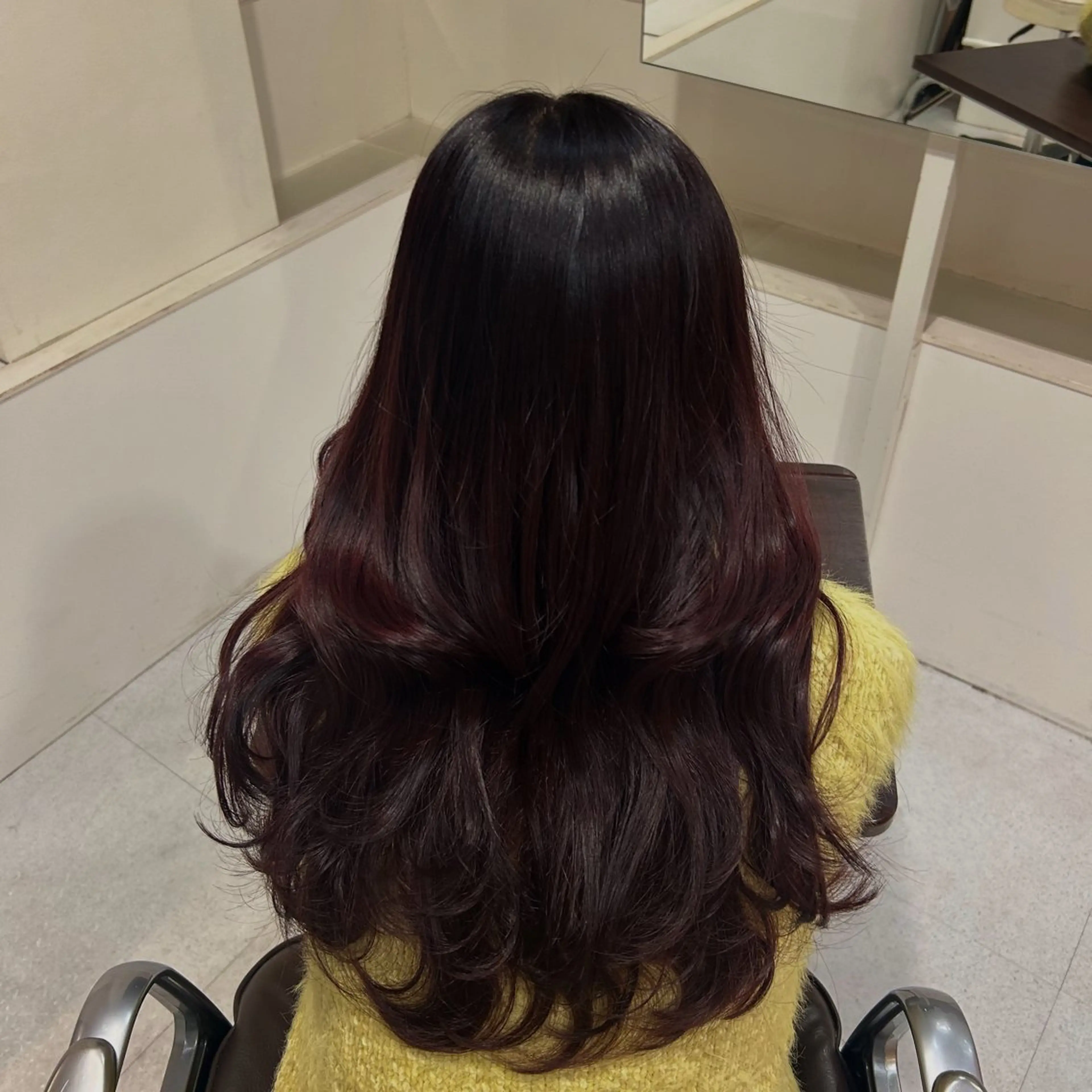 ロング カラー ♡透明感/艶カラー /haruka♡のヘアスタイル