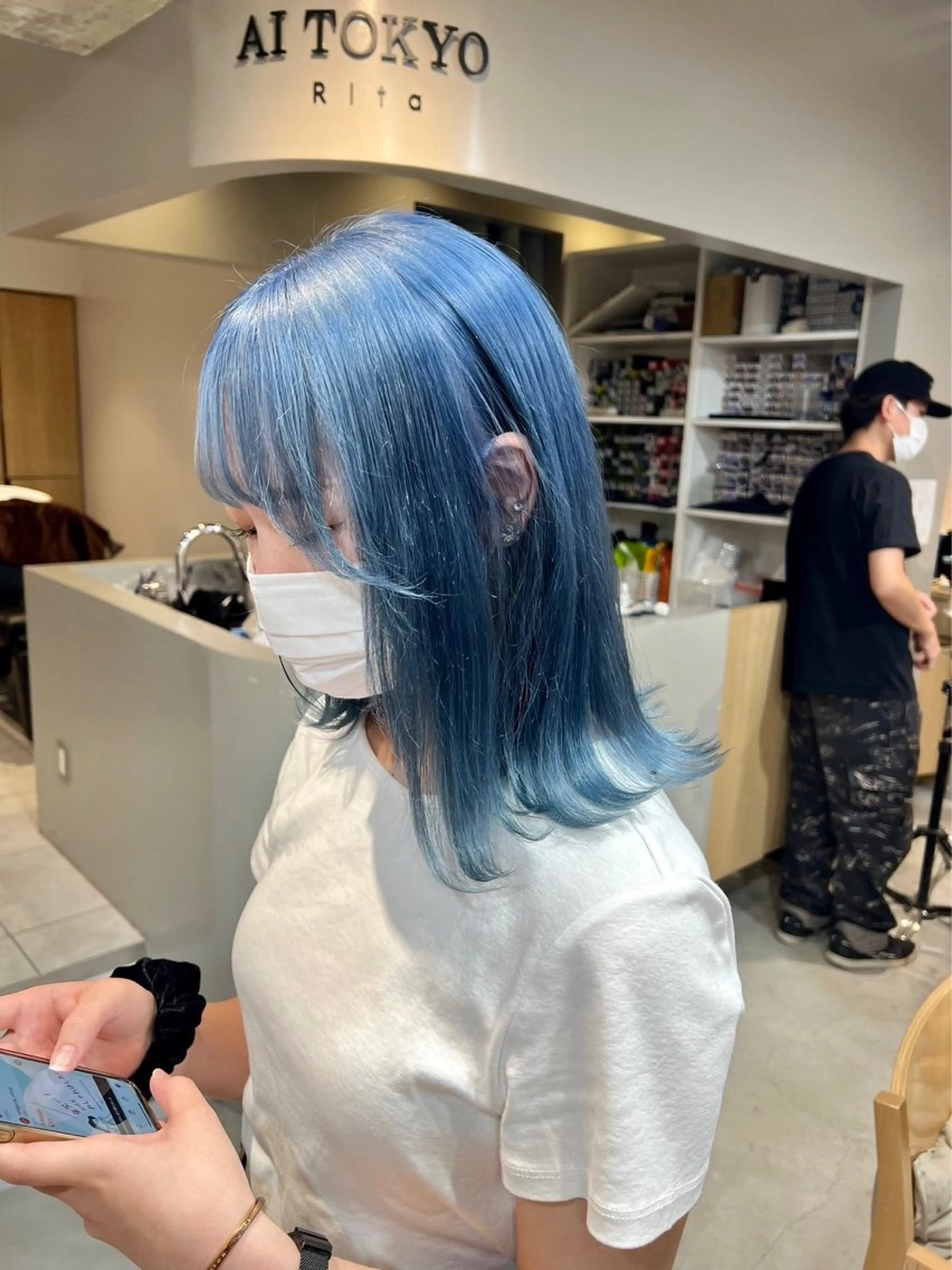 セミロング カラー hiromu/ レイヤー/渋谷のヘアスタイル