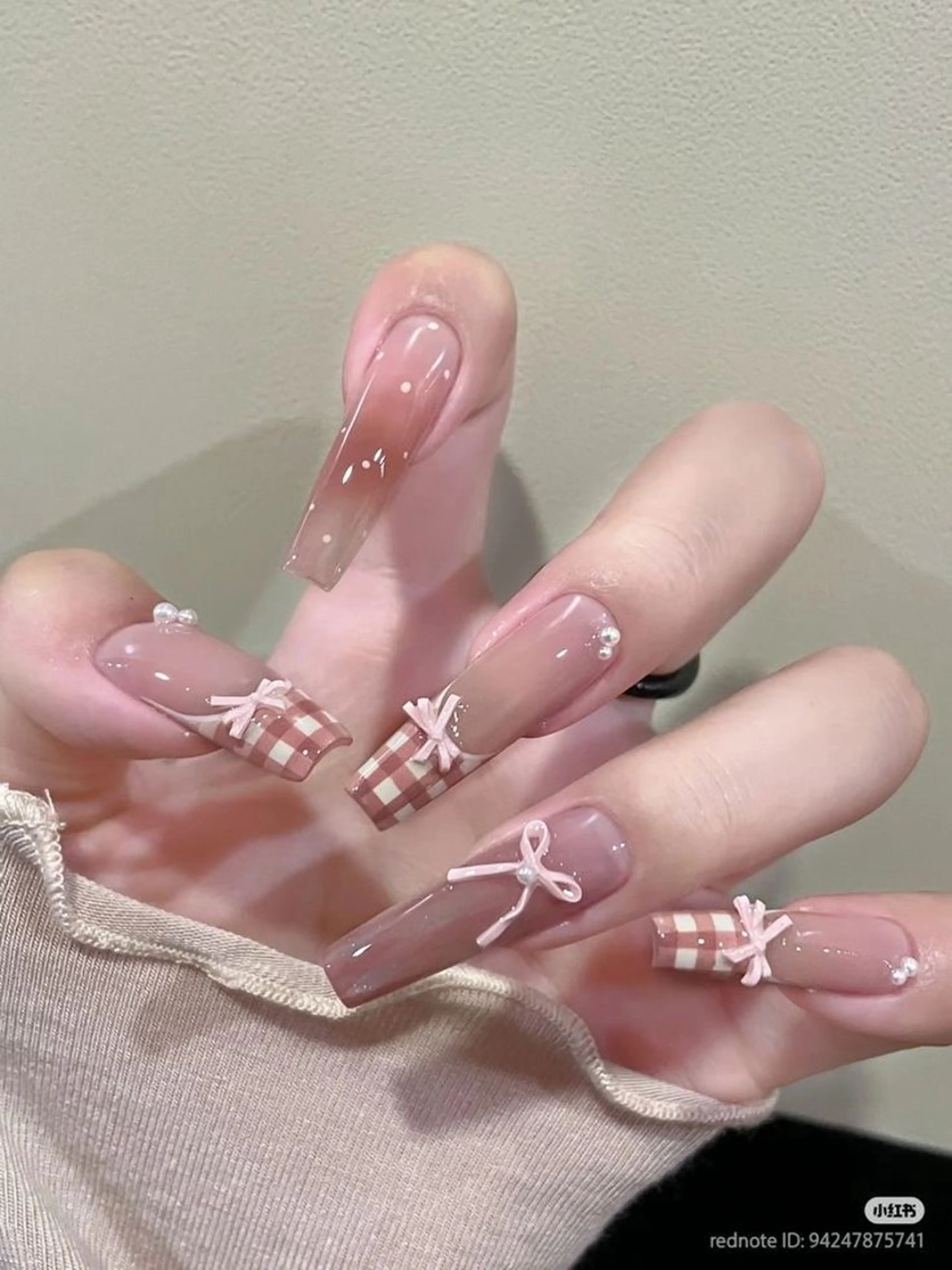 ネイル 韓国ネイル 持ち込み ニュアンスネイル ネイルチップ Minn ANA.CHUOのネイルデザイン