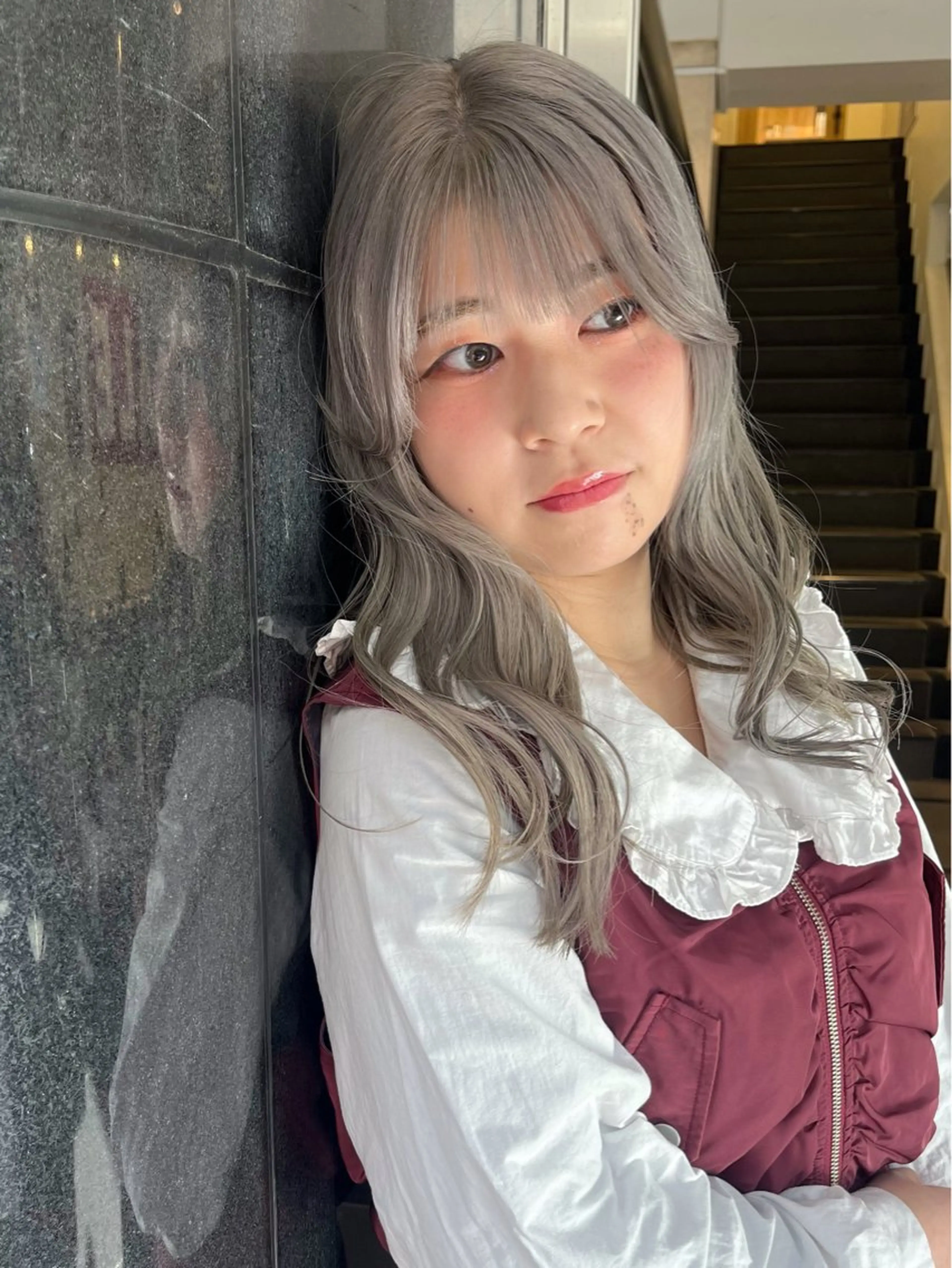 セミロング カラー 似合わせカット Rinka🌻のヘアスタイル