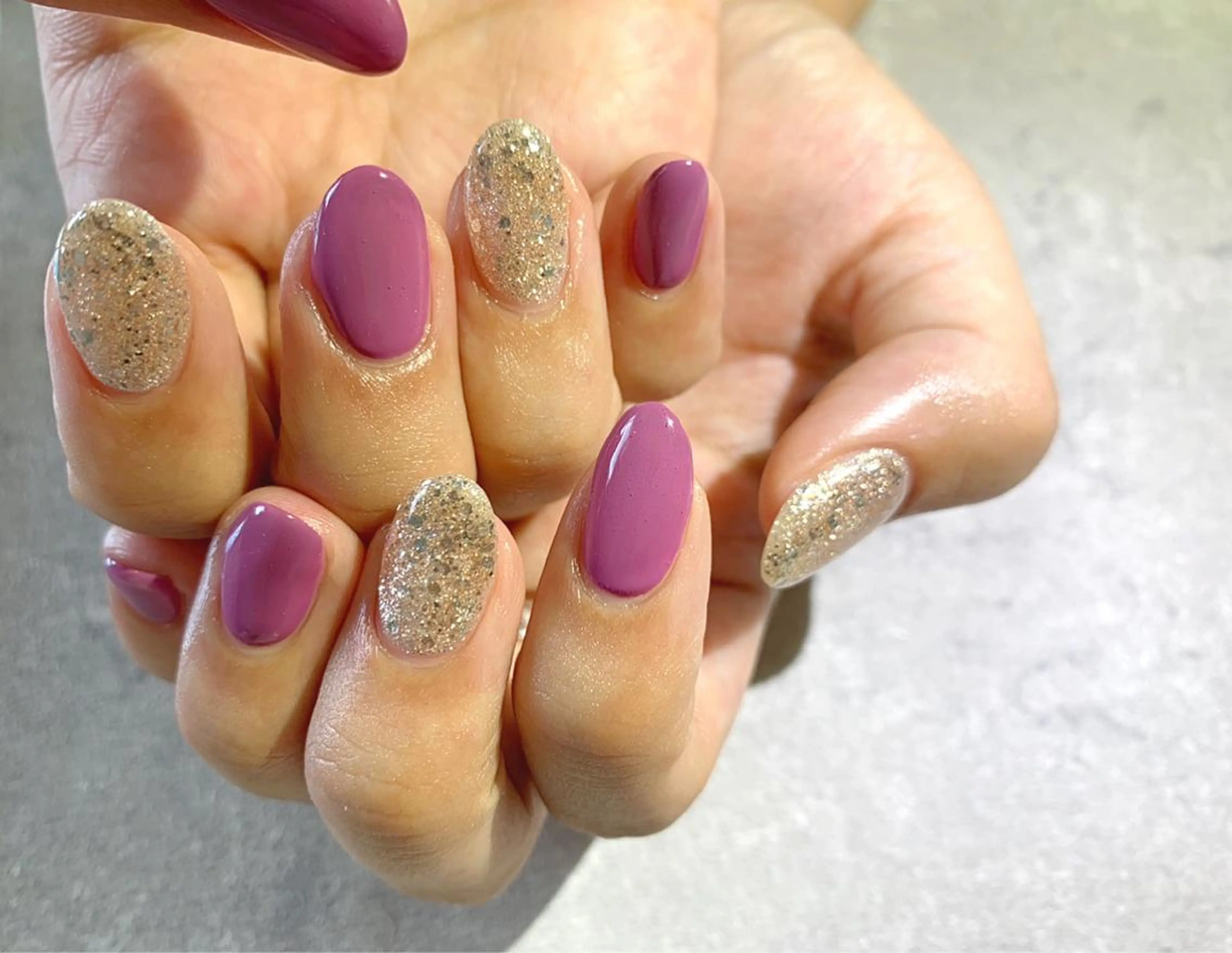 ネイル ワンカラーネイル ハンドネイル GULLIG söt GULLIGのネイルデザイン