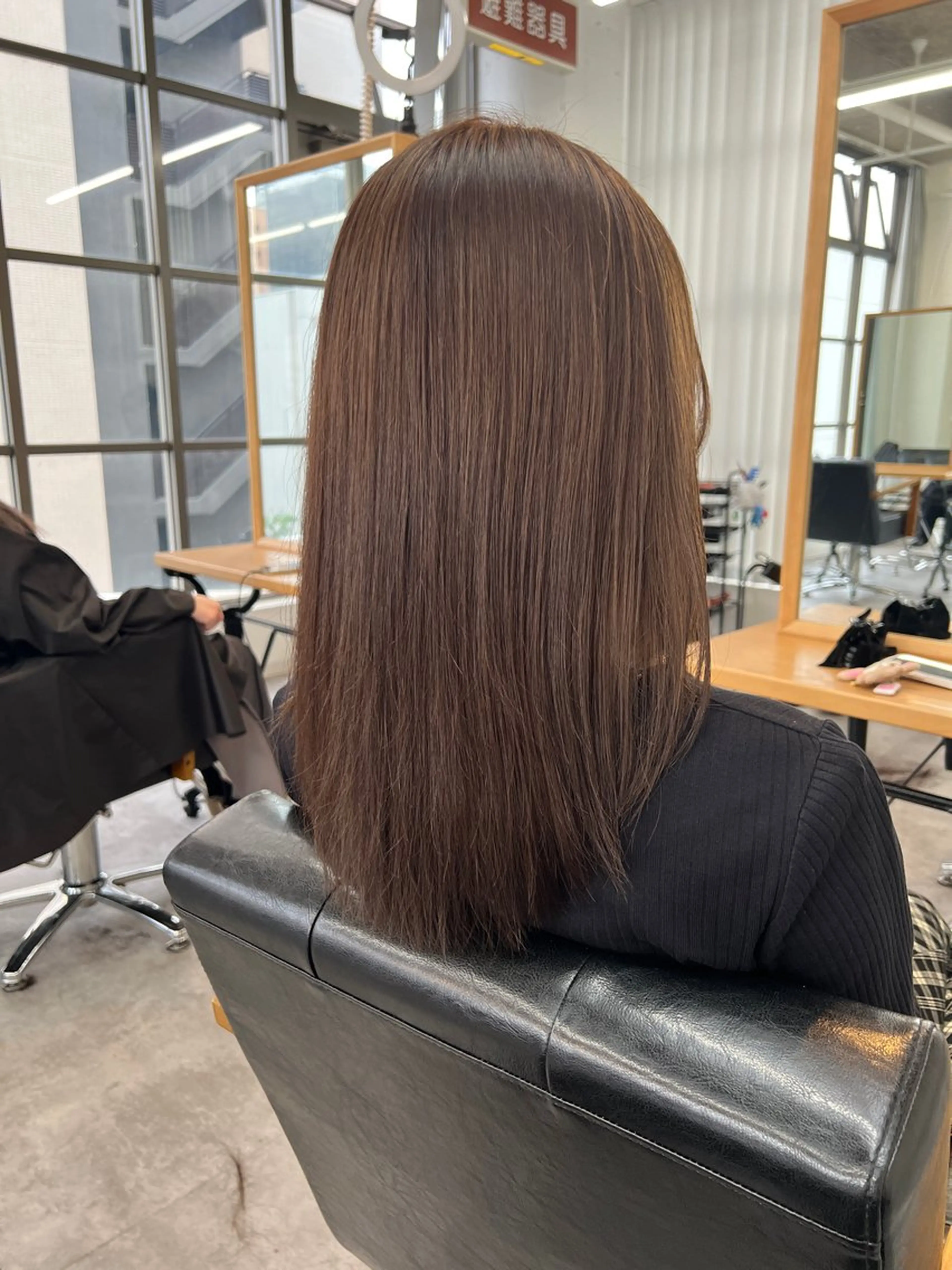 ミディアム カラー ブリーチ ブリーチなしカラー カット ヘアカラー ショートカット/ 岡山駅前/KAZUのヘアスタイル