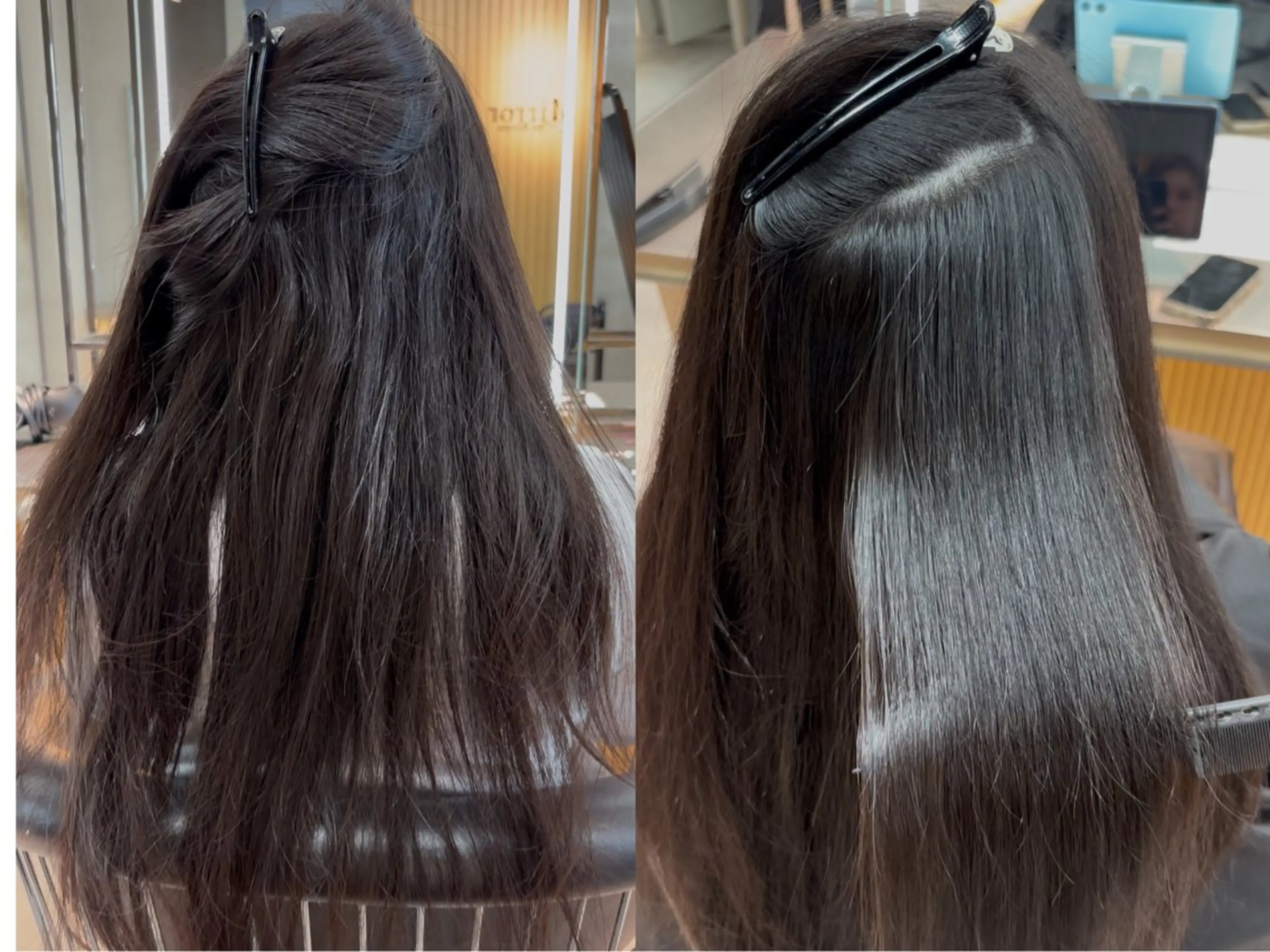 ロング パーマ 髪質改善 縮毛矯正 カット 縮毛矯正 トリートメント 【博多髪質改善】 吉村　清志のヘアスタイル