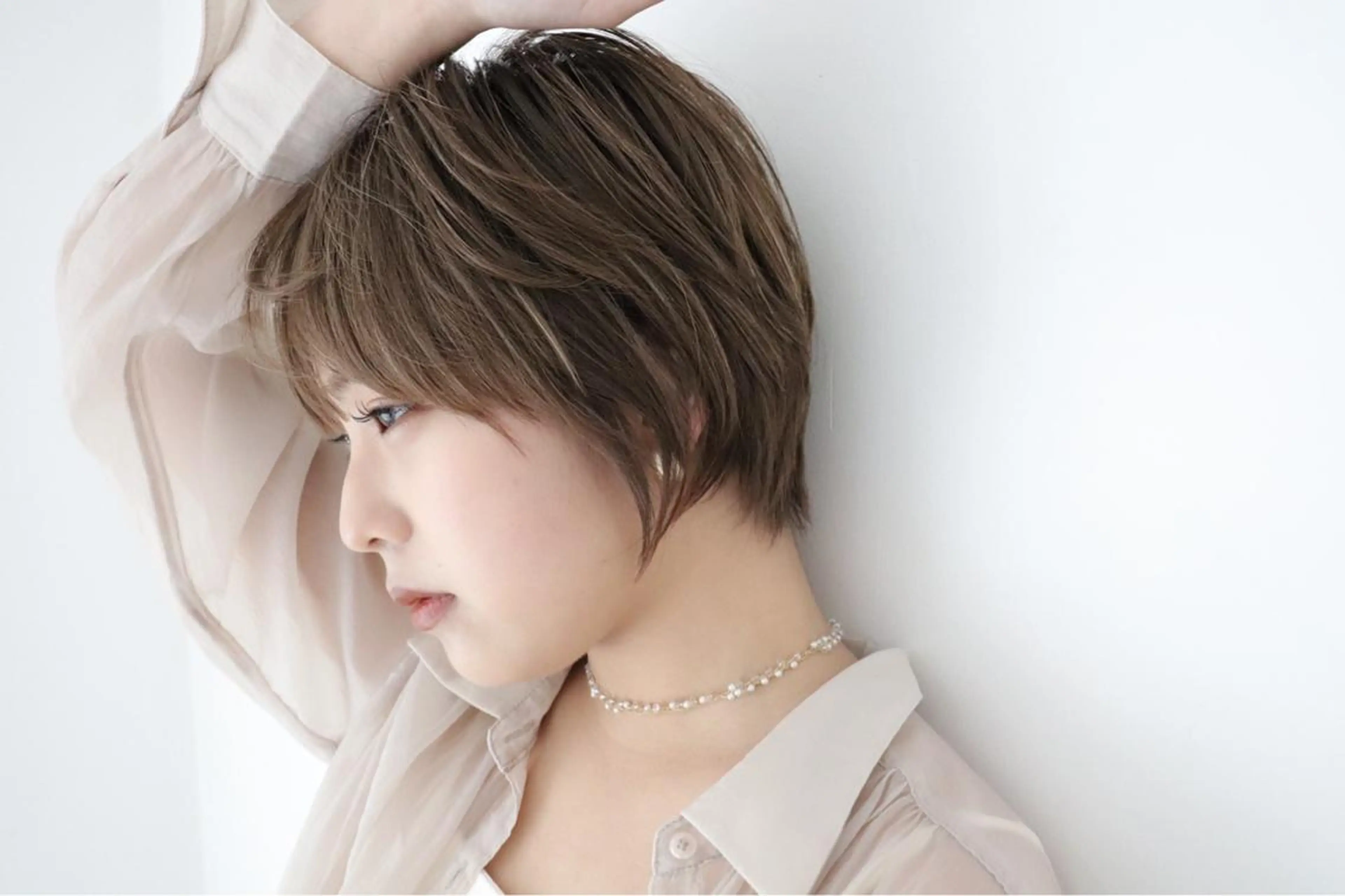 【3Dハイライト】デザインカット+ハイライト+Nanoカラー《ノーダメージカラーに変更の場合は+¥1100》の写真