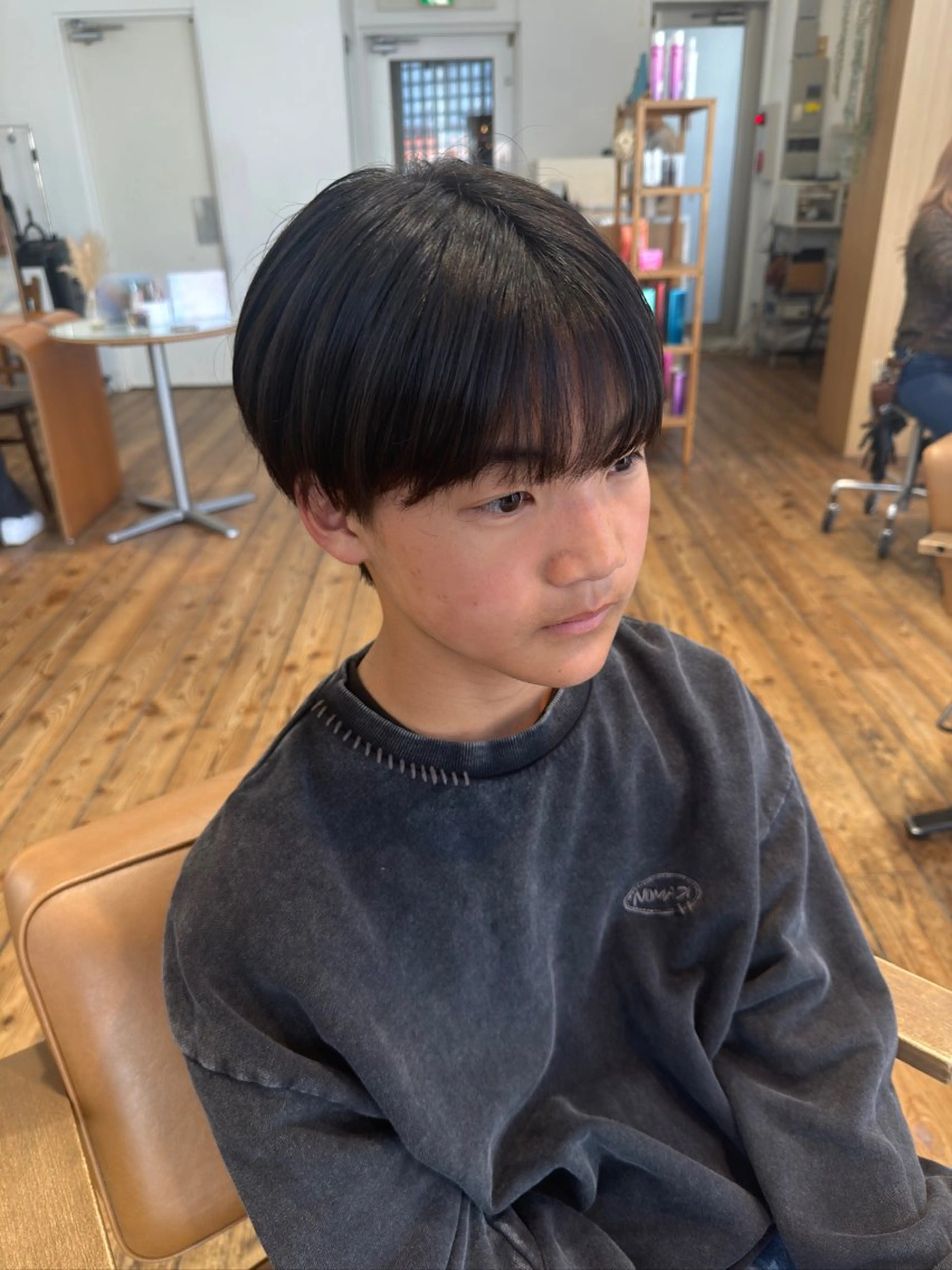 メンズ マッシュ シースルーマッシュ カット えいじ｜ メンズパーマ特化✂️のヘアスタイル