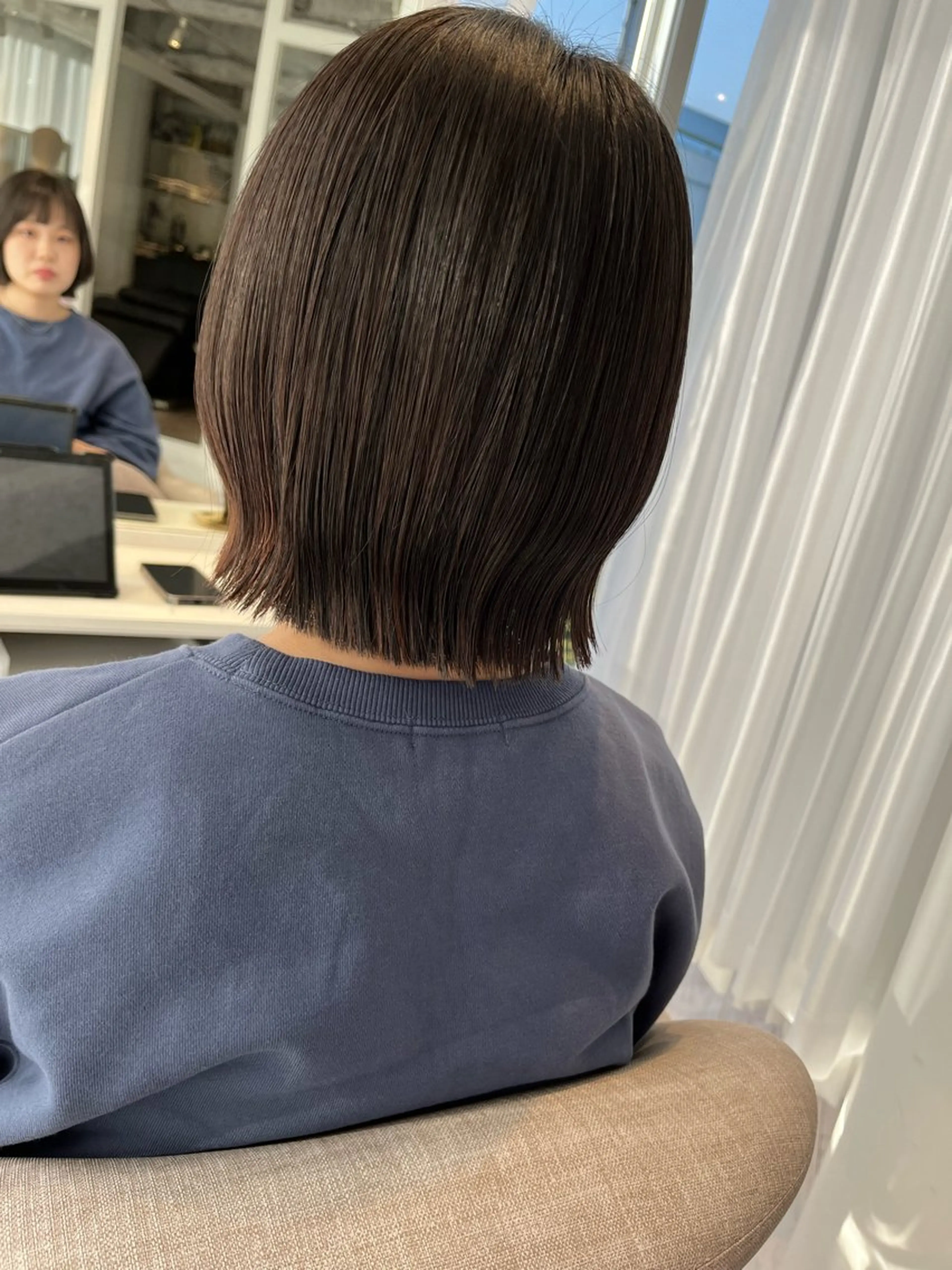 シャンプー+カット+BYKARTEシステムトリートメント+スタイリング🌷マイクロバブルのクレンジング＆ホームケア付きの写真