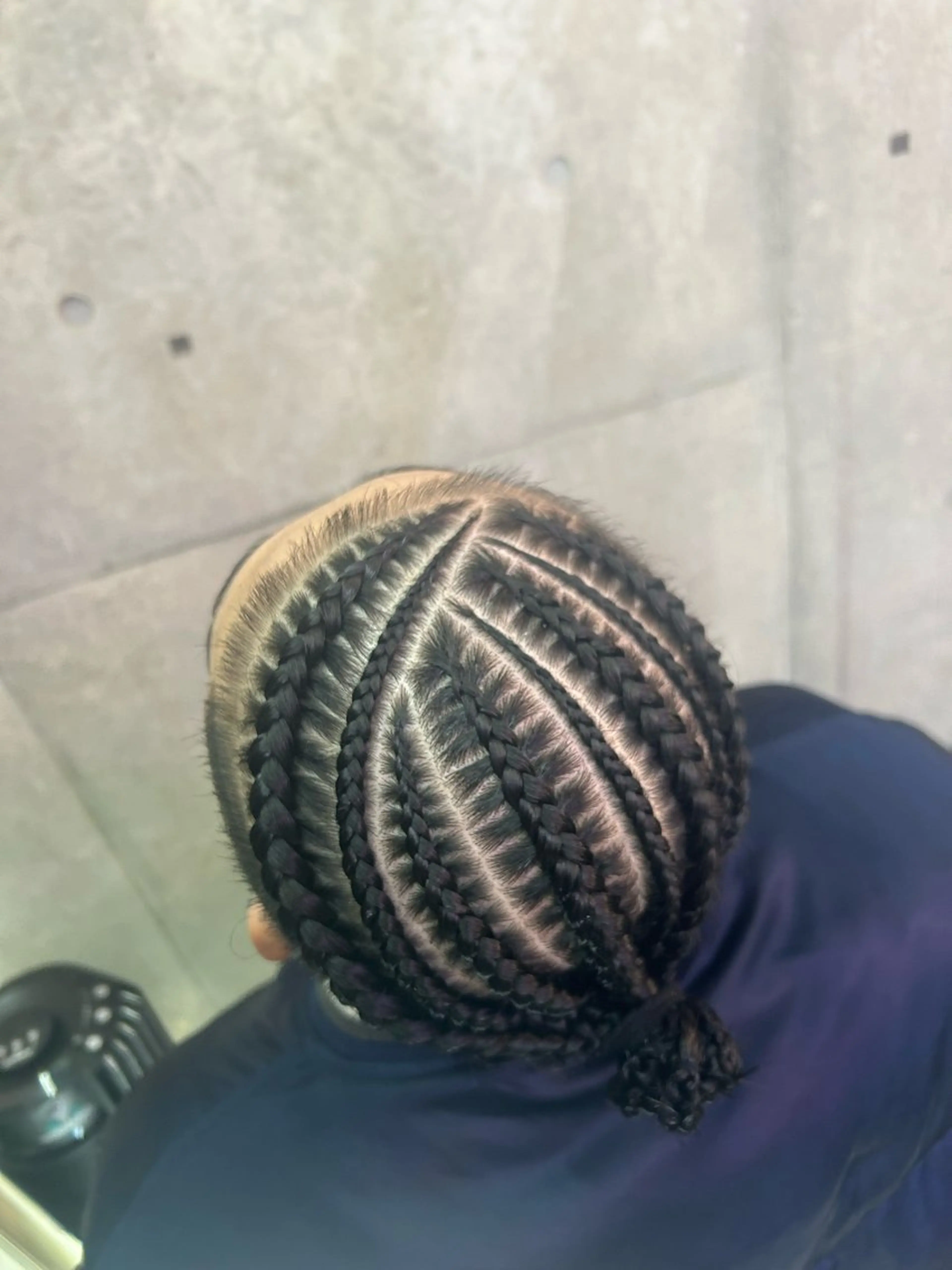 メンズ エクステ ヘアセット HONEY TRAP!所属・HARURU🪮✨ ブレイズ海外ヘアのヘアスタイル