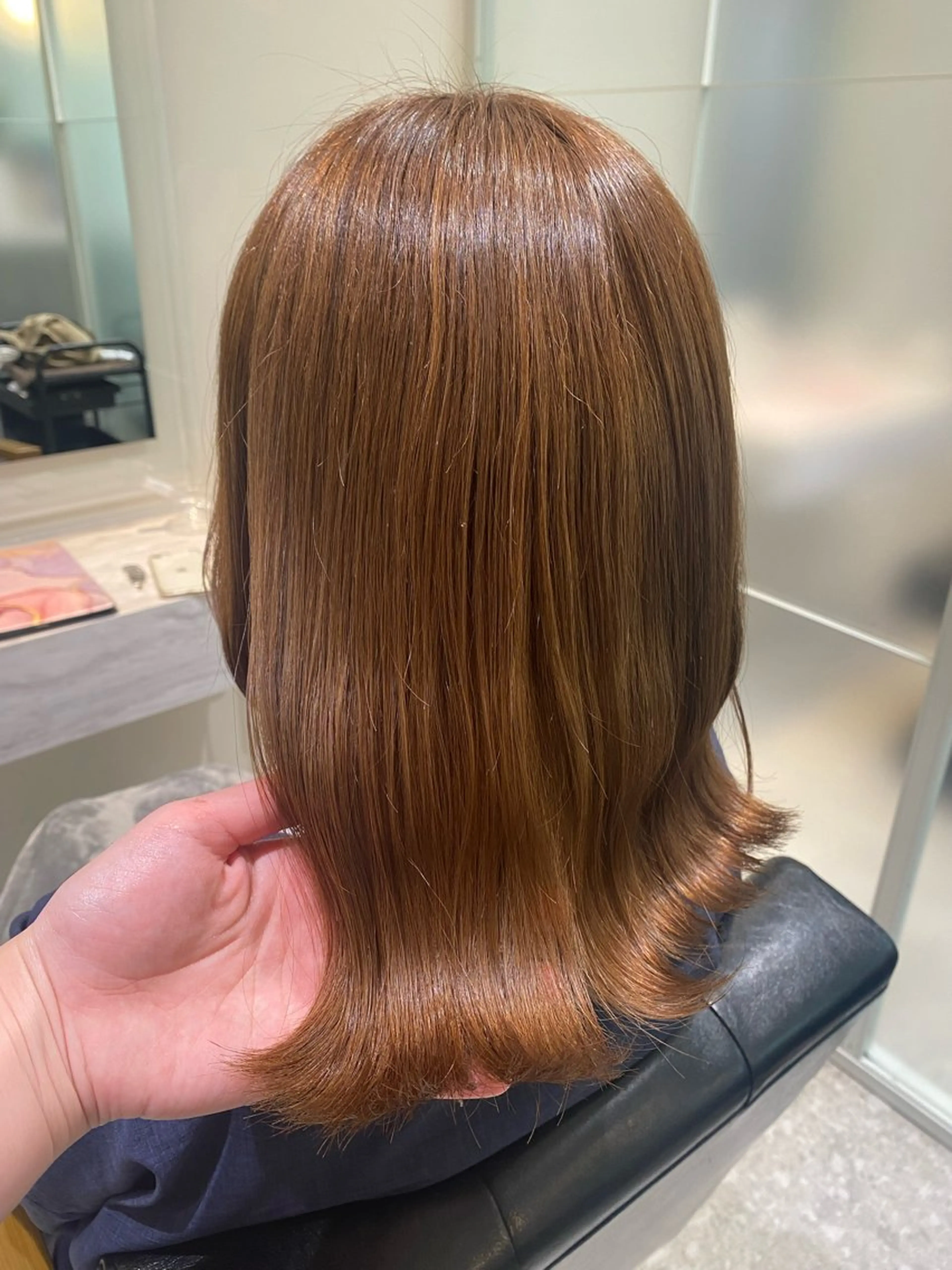 ミディアム カラー モテ艶カラー 🎖さえきはるかのヘアスタイル