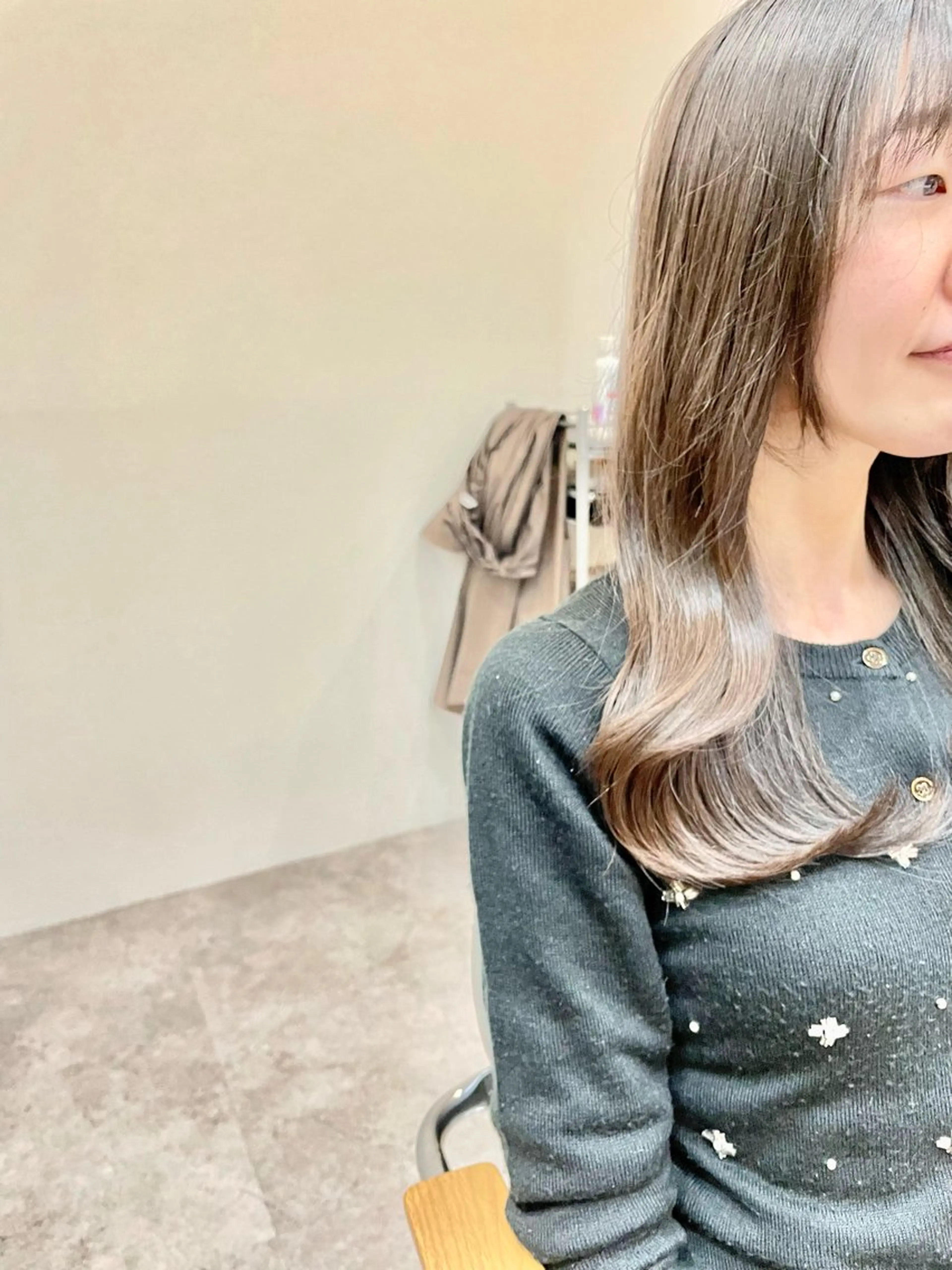 ロング レイヤーカット 髪質改善/ 上村旺武のヘアスタイル