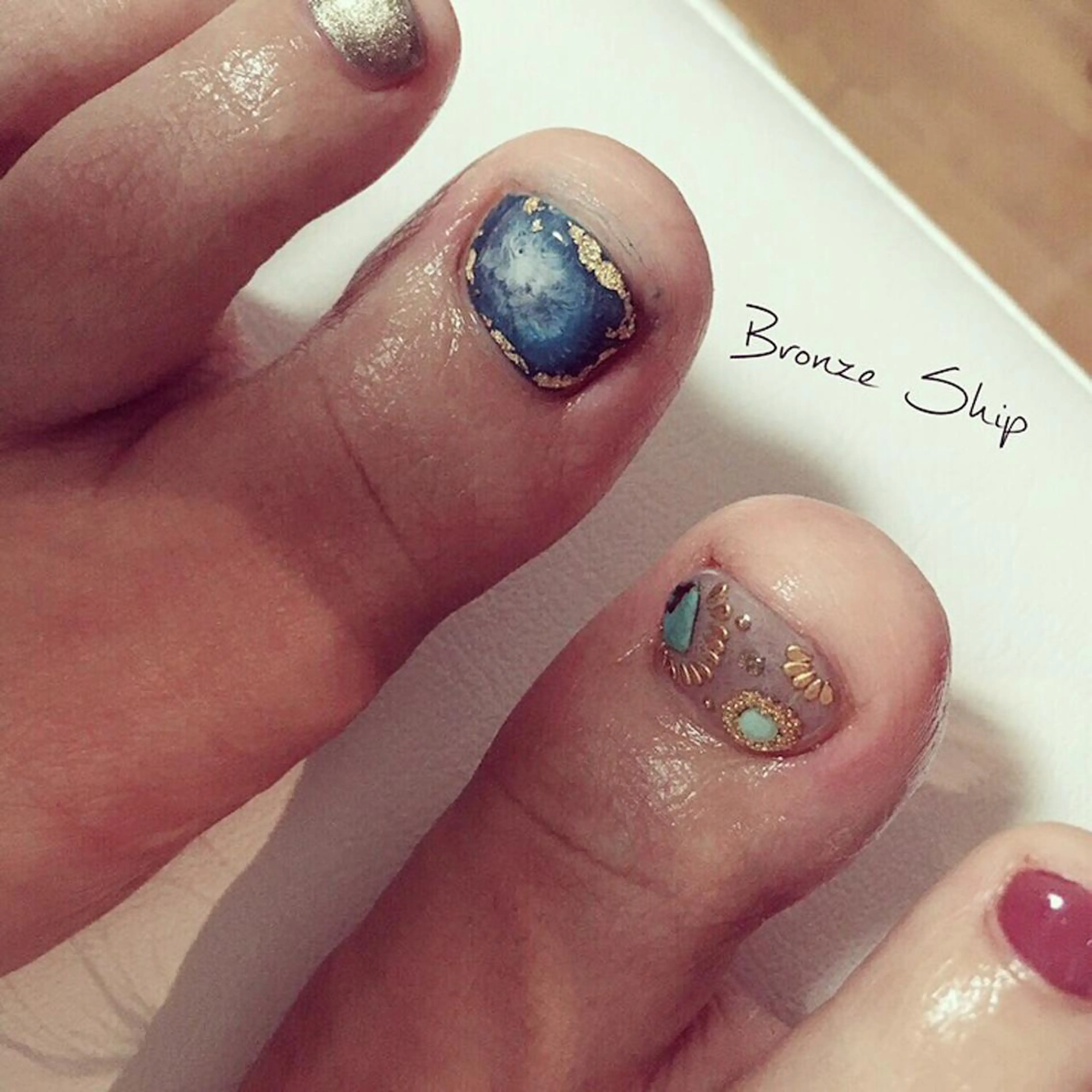 ネイル Bronze  Ship ＊relaxation saron＊所属・S a k iのその他イメージ