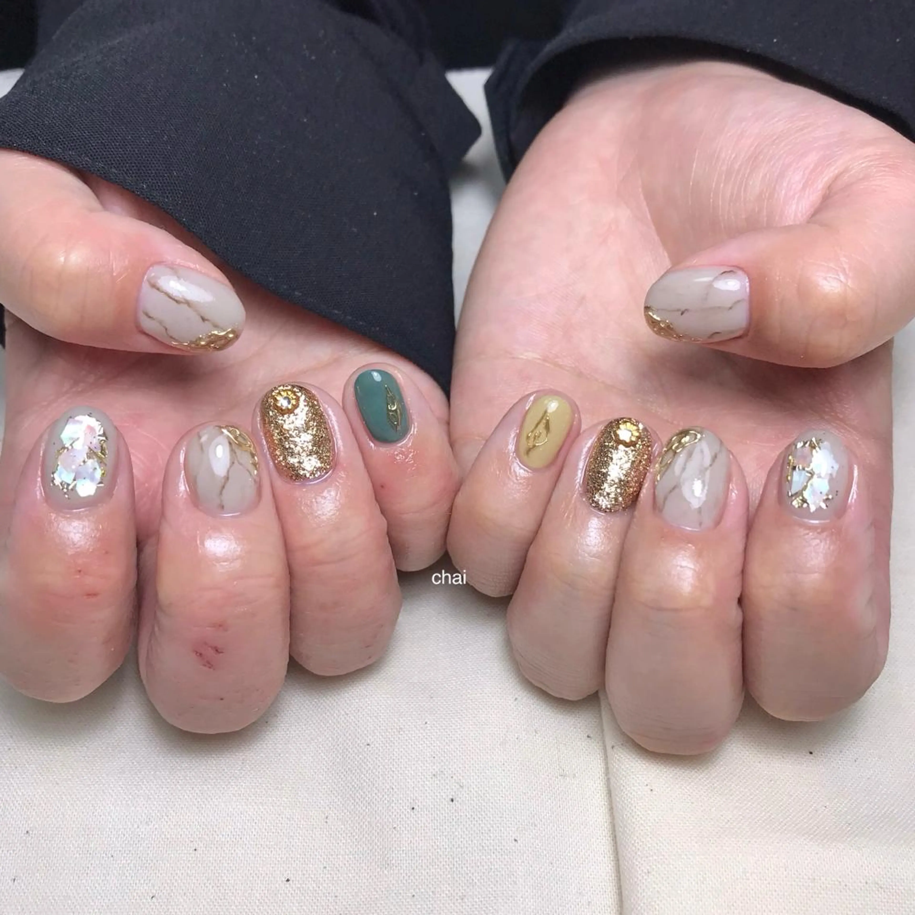 ネイル ハンドネイル 💅chainail _aiのネイルデザイン