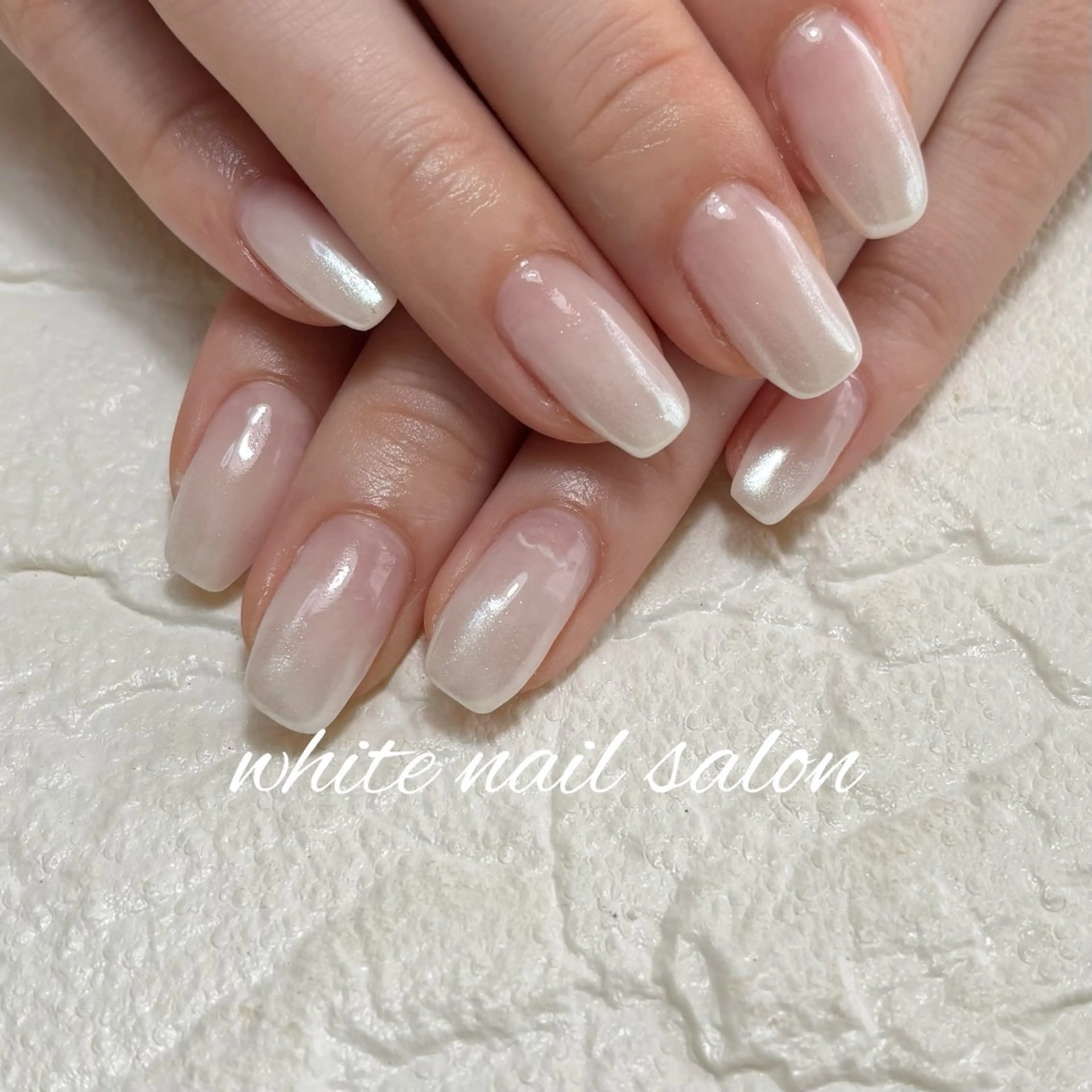 ネイル フットネイル ラメ(グリッター) 持ち込み ハンドネイル white nail salonのネイルデザイン