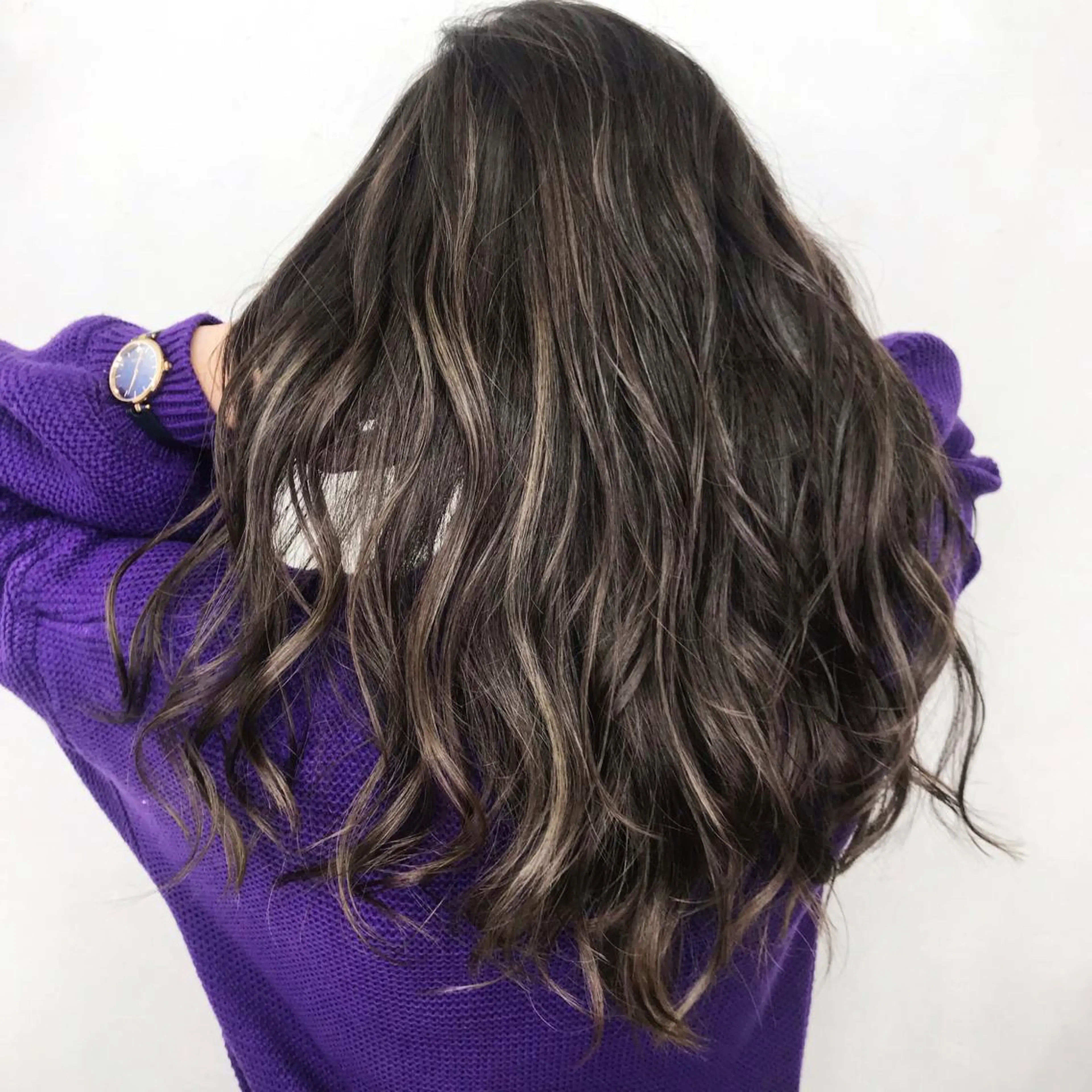 ロング カラー LUSTRE クロサワのヘアスタイル