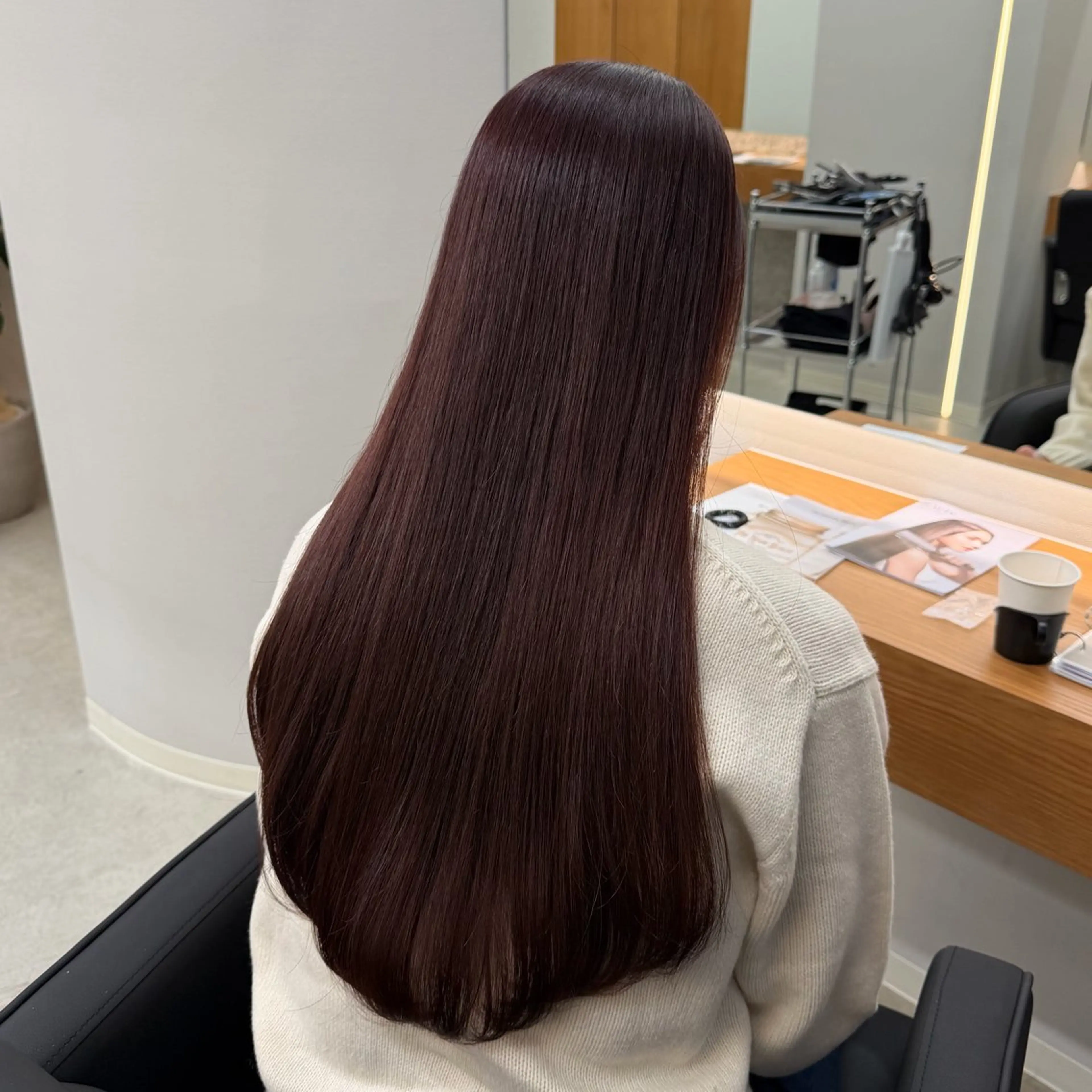 ロング ヘアカラー レイヤー／ボブ KAHOのヘアスタイル