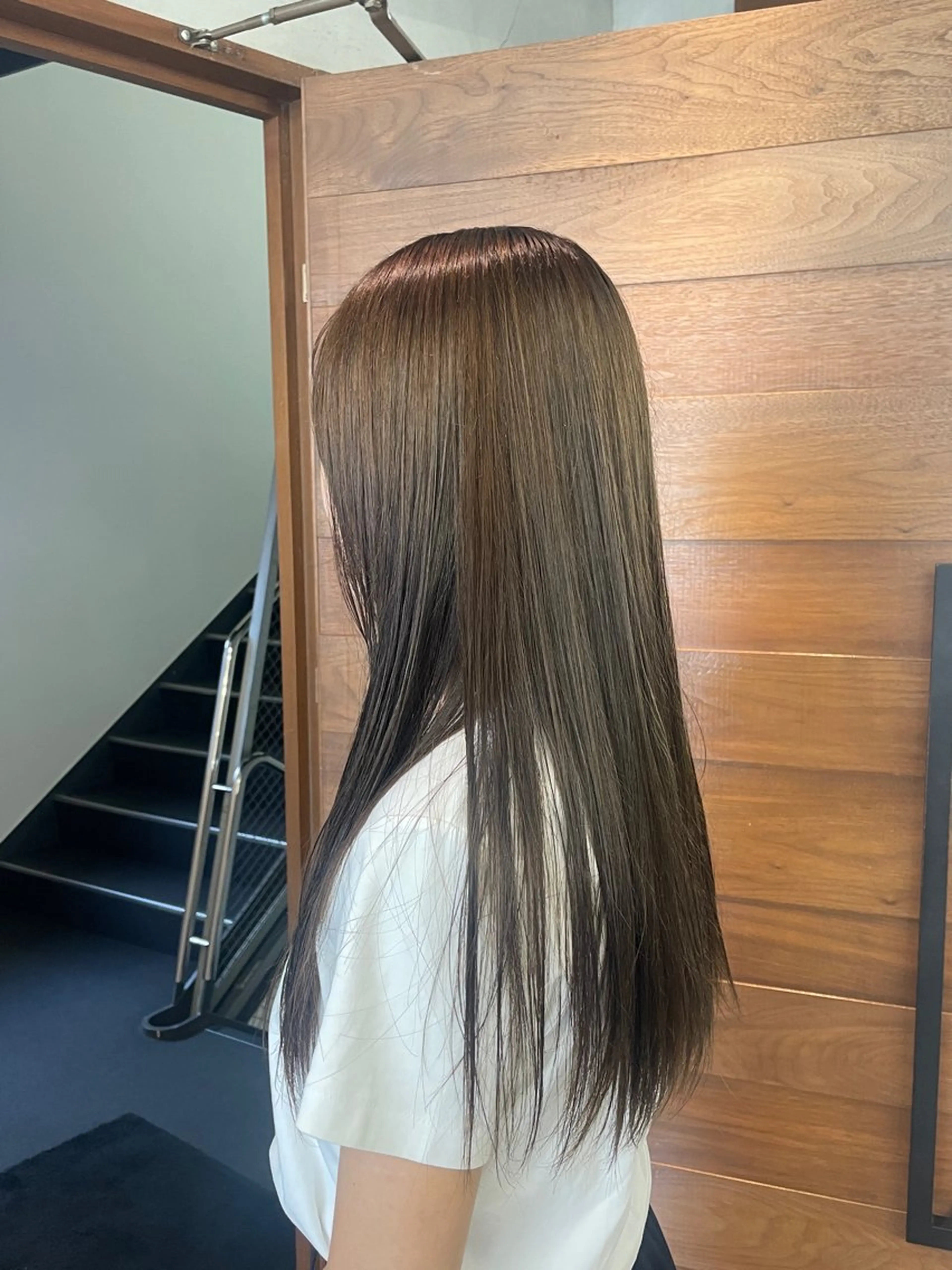 ロング カラー 🎨透明感カラー/ ハイライト/近藤怜那のヘアスタイル