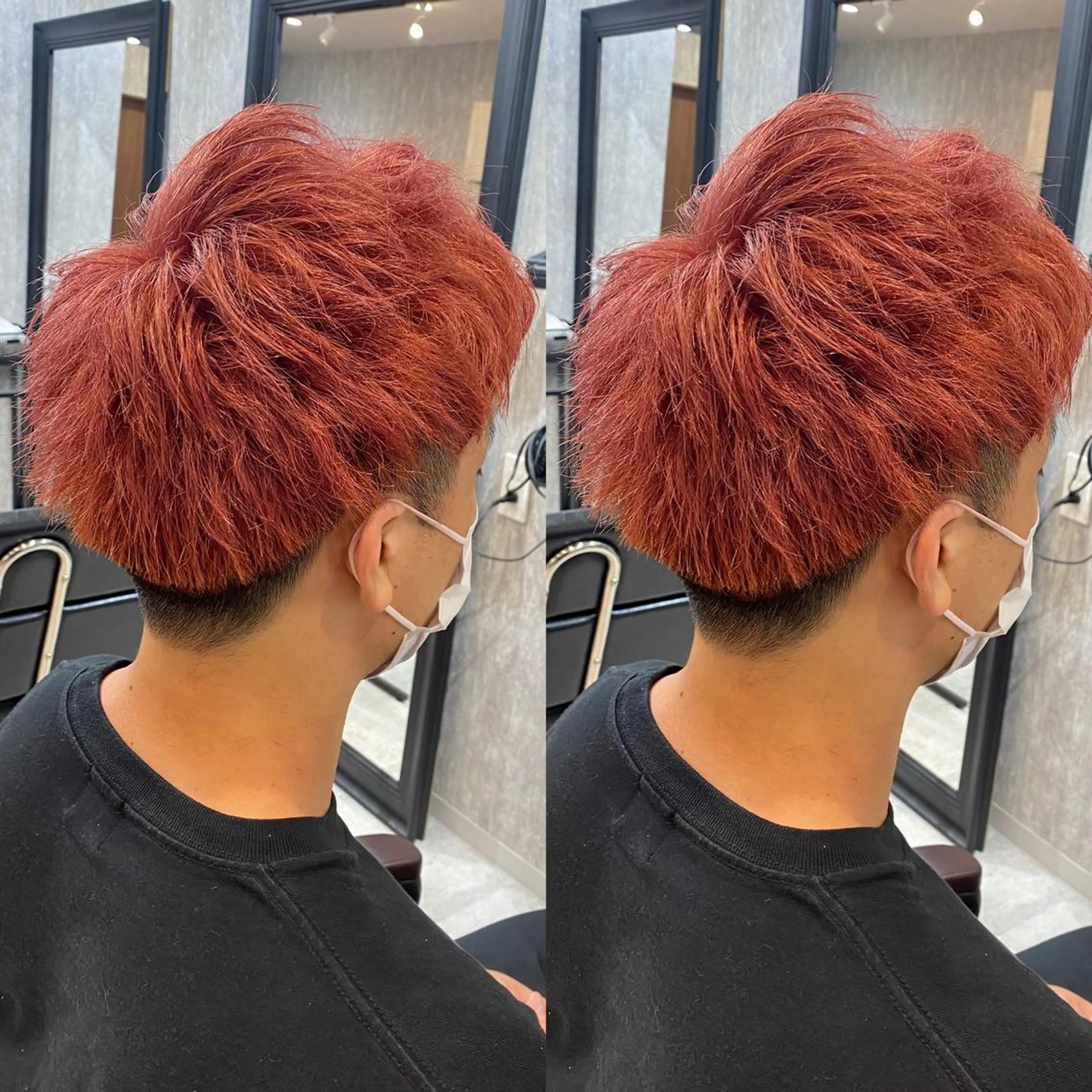 ショート カラー ピンクカラー 𝙱𝙻𝙴𝙽 𝚋𝚢 𝚍𝚘𝚝.所属・🤍BLEN 窓🤍のヘアスタイル