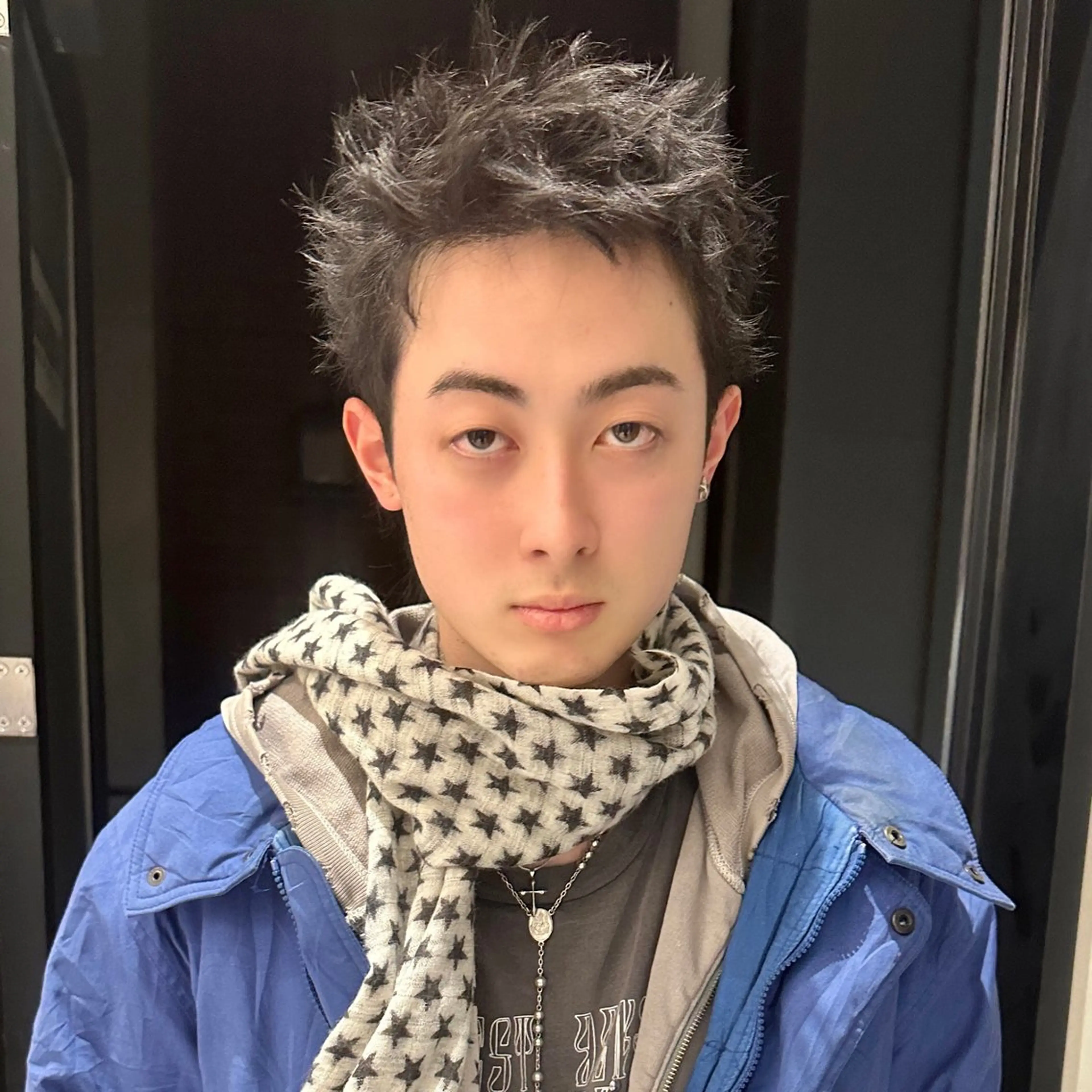 ショート カラー メンズ 渋谷メンズショート 特化🥋　渡邊健流のヘアスタイル