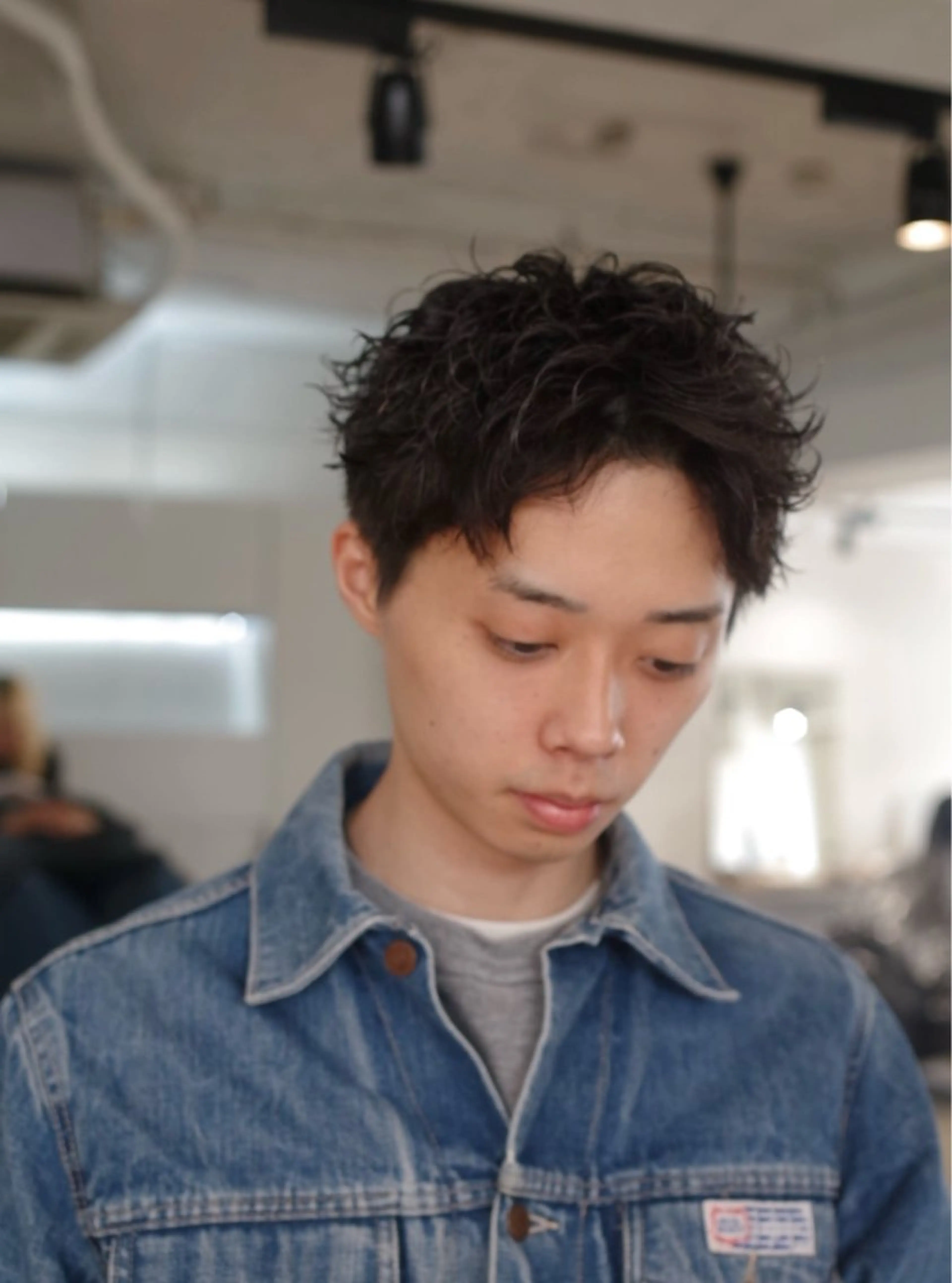 パーマ メンズ カット パーマ メンズパーマ 特化/中川拓也のヘアスタイル