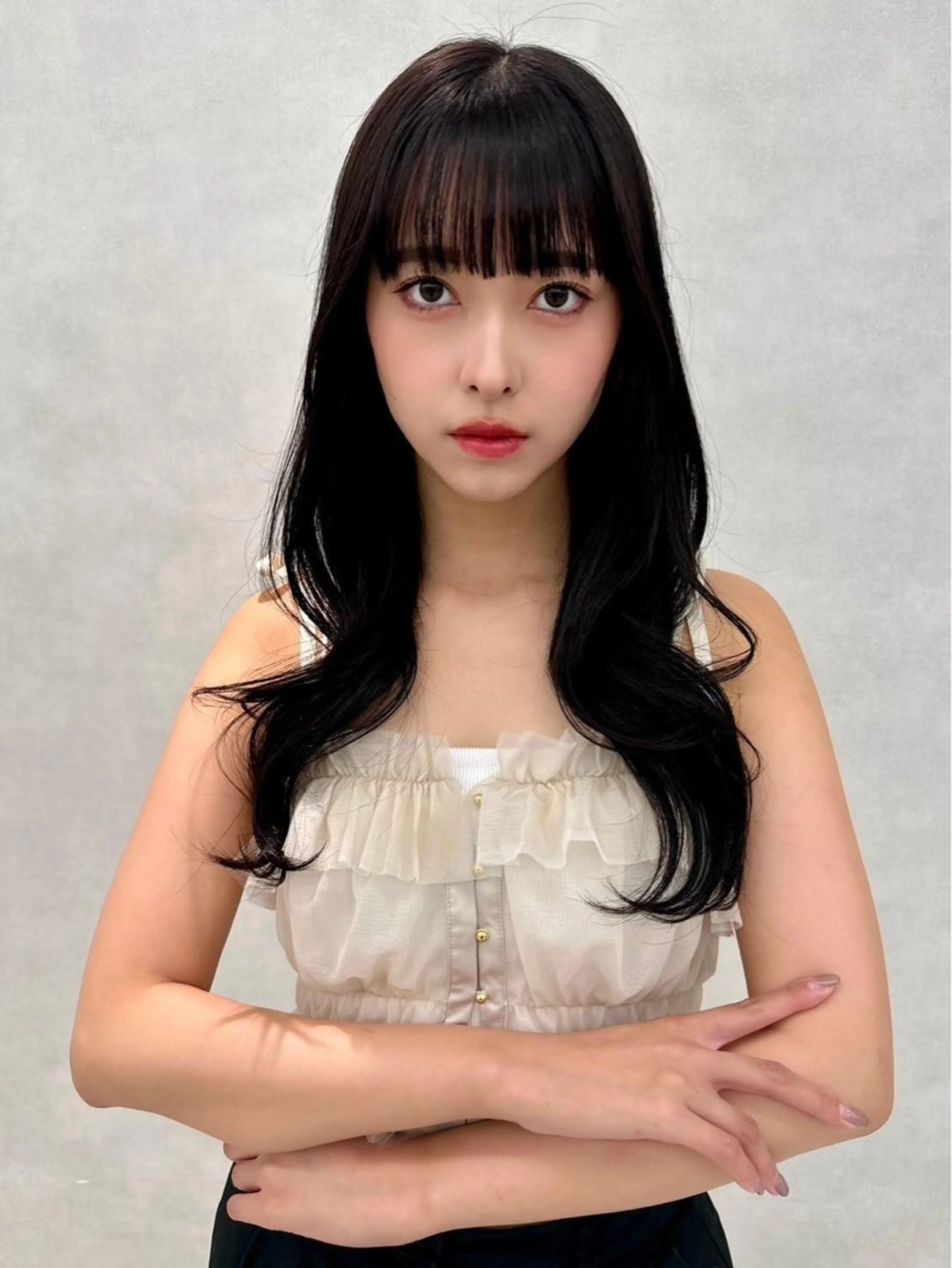 ロング 【韓国ヘア】公式 🇰🇷Ash中野のヘアスタイル