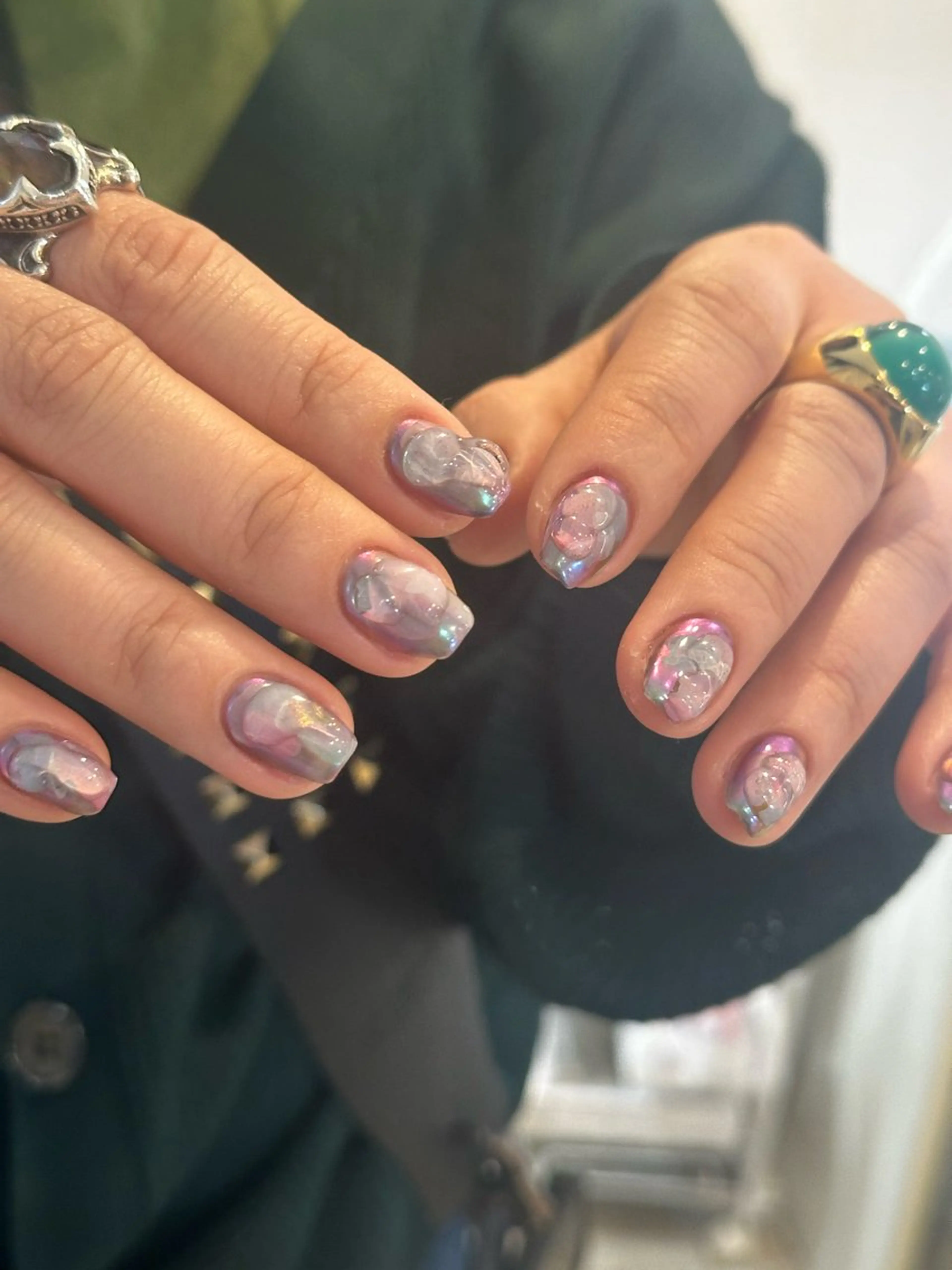 ネイル ニュアンスネイル ハンドネイル Natsuko 🪼のネイルデザイン