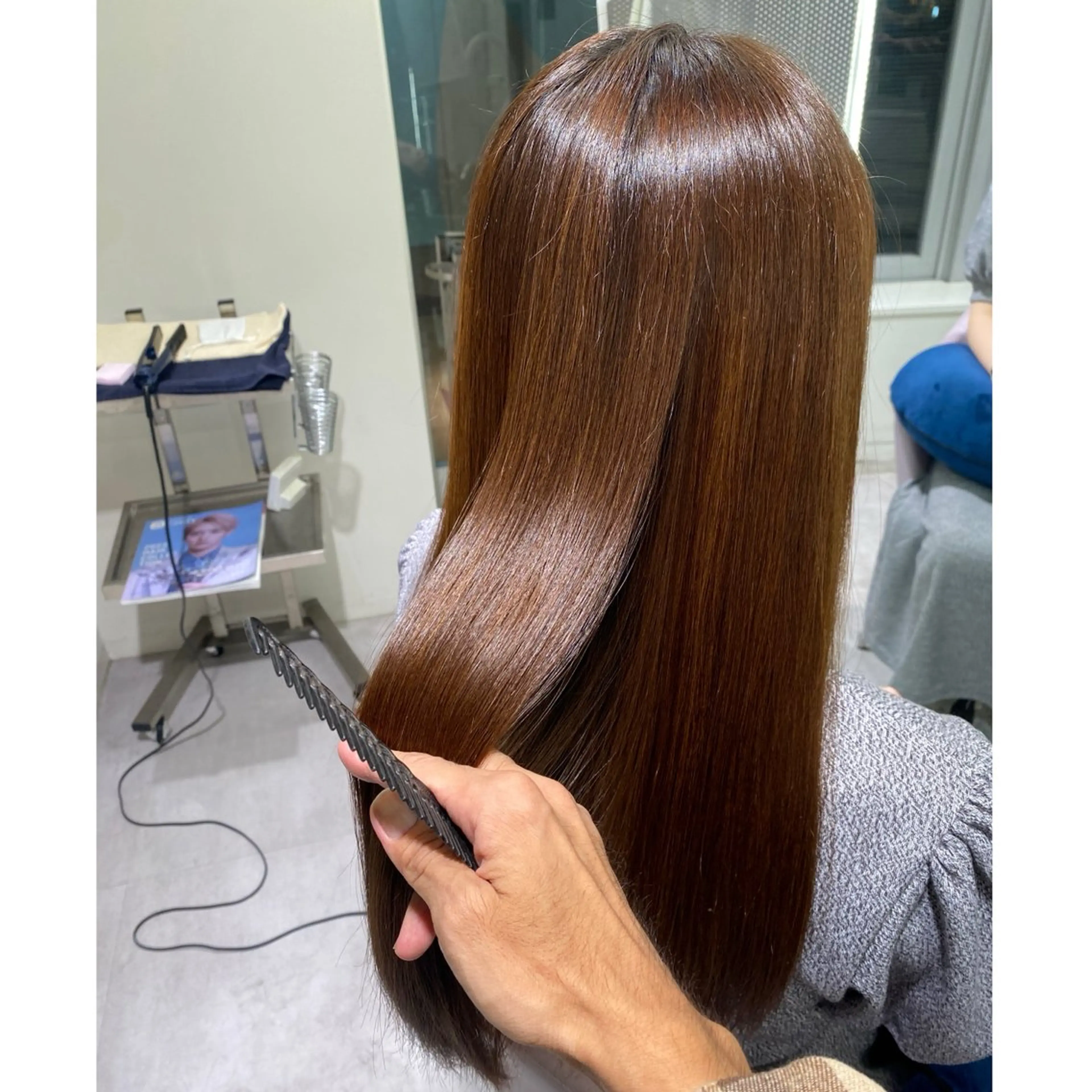 セミロング 森 隆秀/韓国ヘアのヘアスタイル