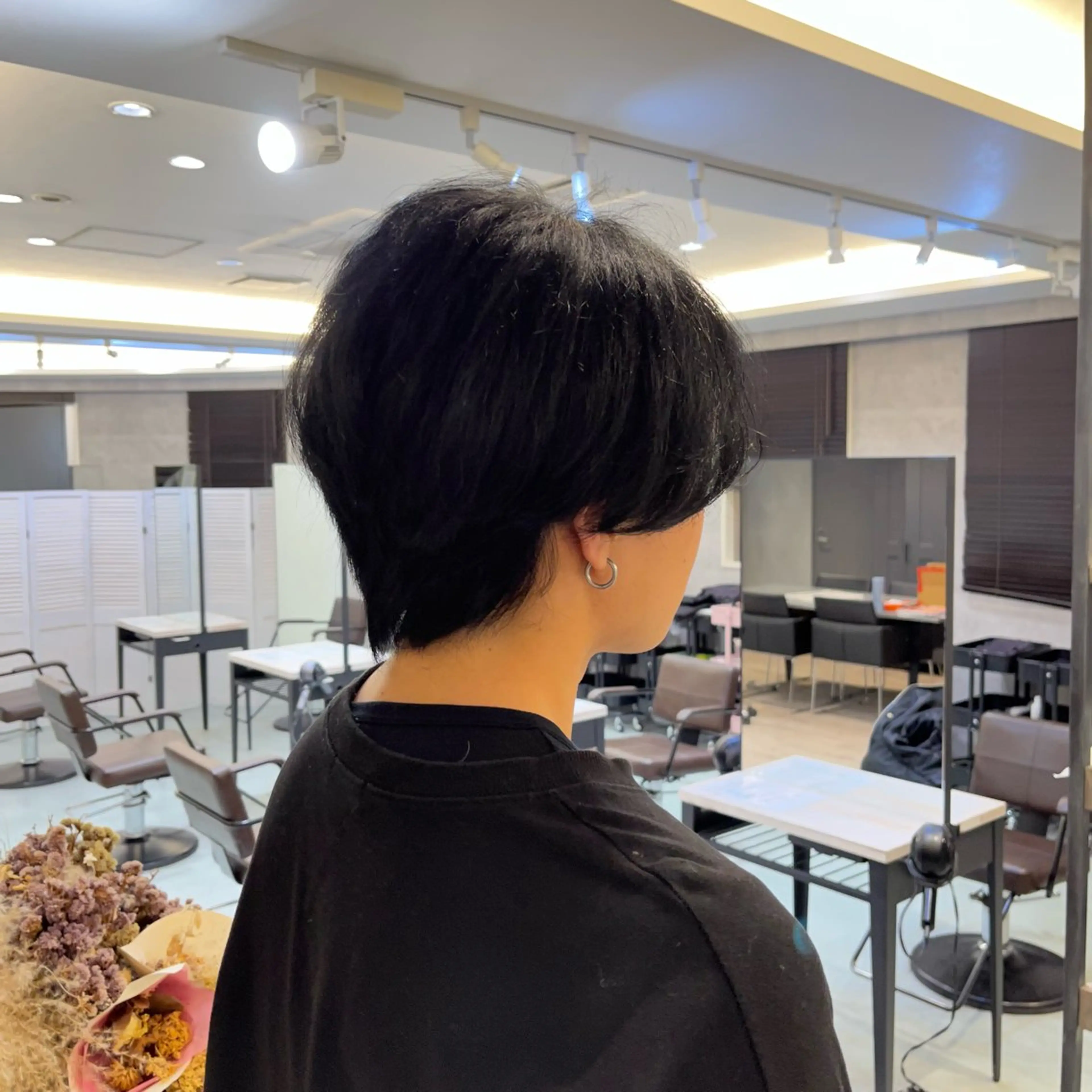カラー メンズ メンズハイトーン 黒髪 ハイトーンカラー ヘアカラー ケアブリーチ🌟 ♢WATARU♢のヘアスタイル