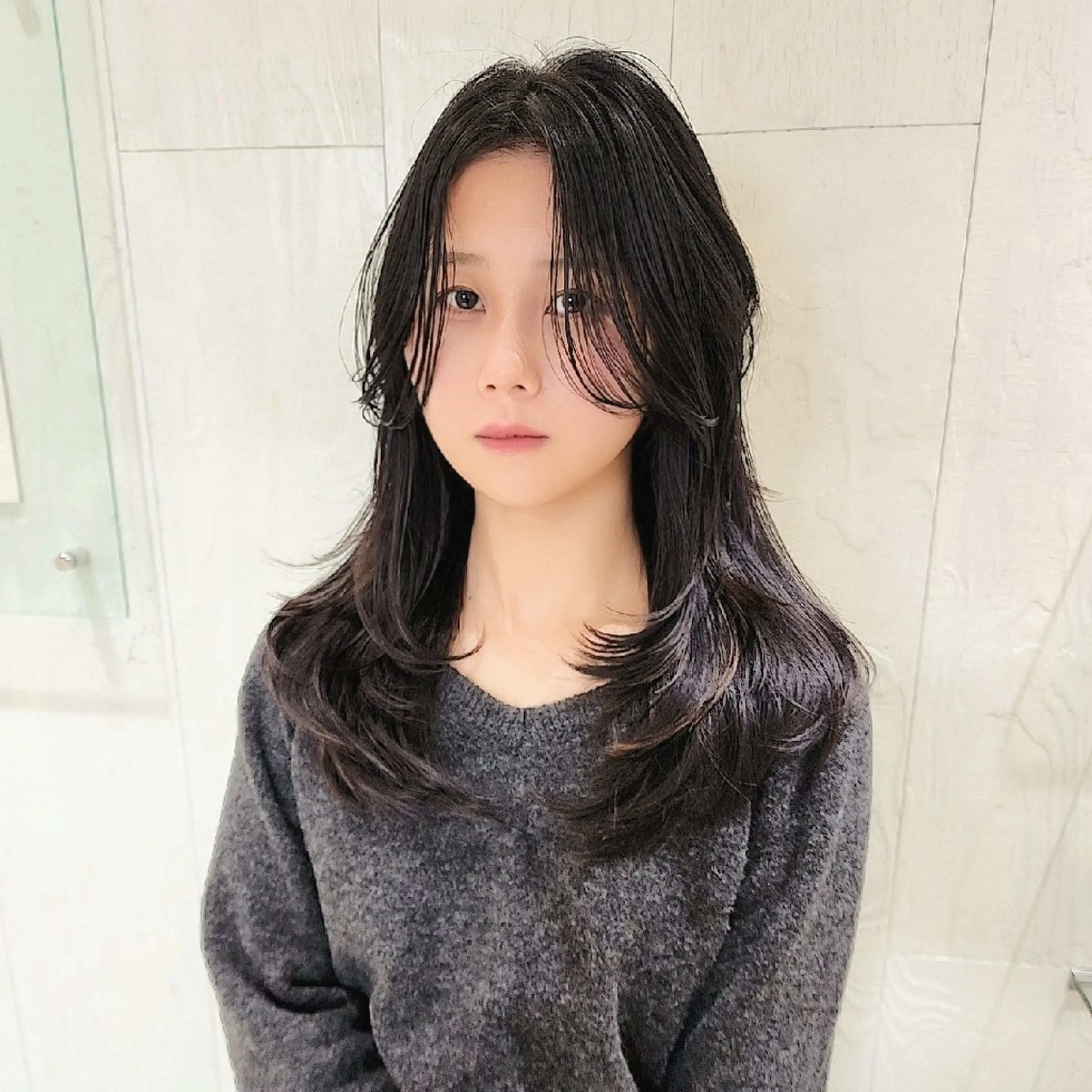 ロング レイヤーカット カット トリートメント レイヤーカット/ ウルフカット/大橋 のヘアスタイル