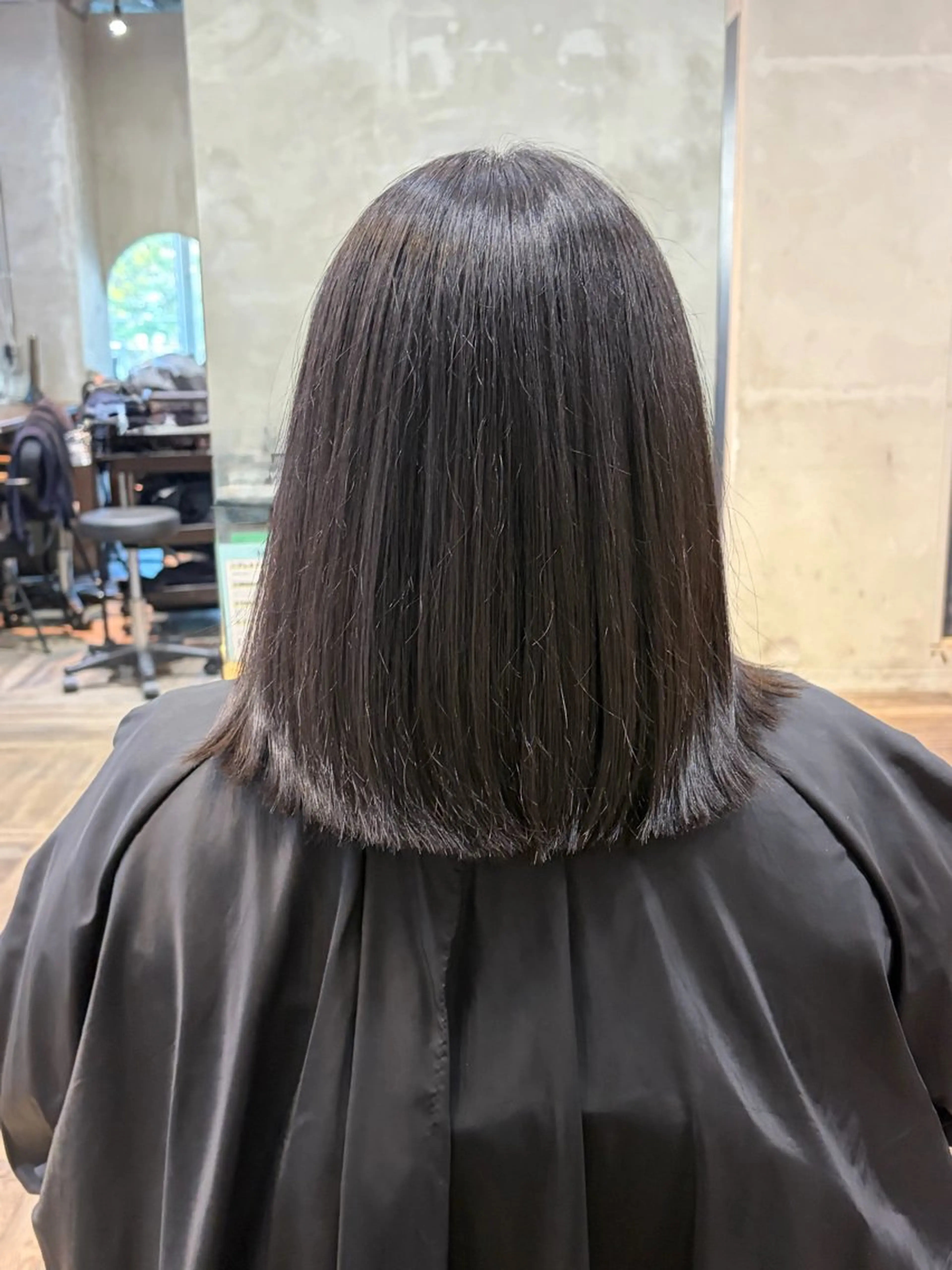 ミディアム カット La fith 新田のヘアスタイル