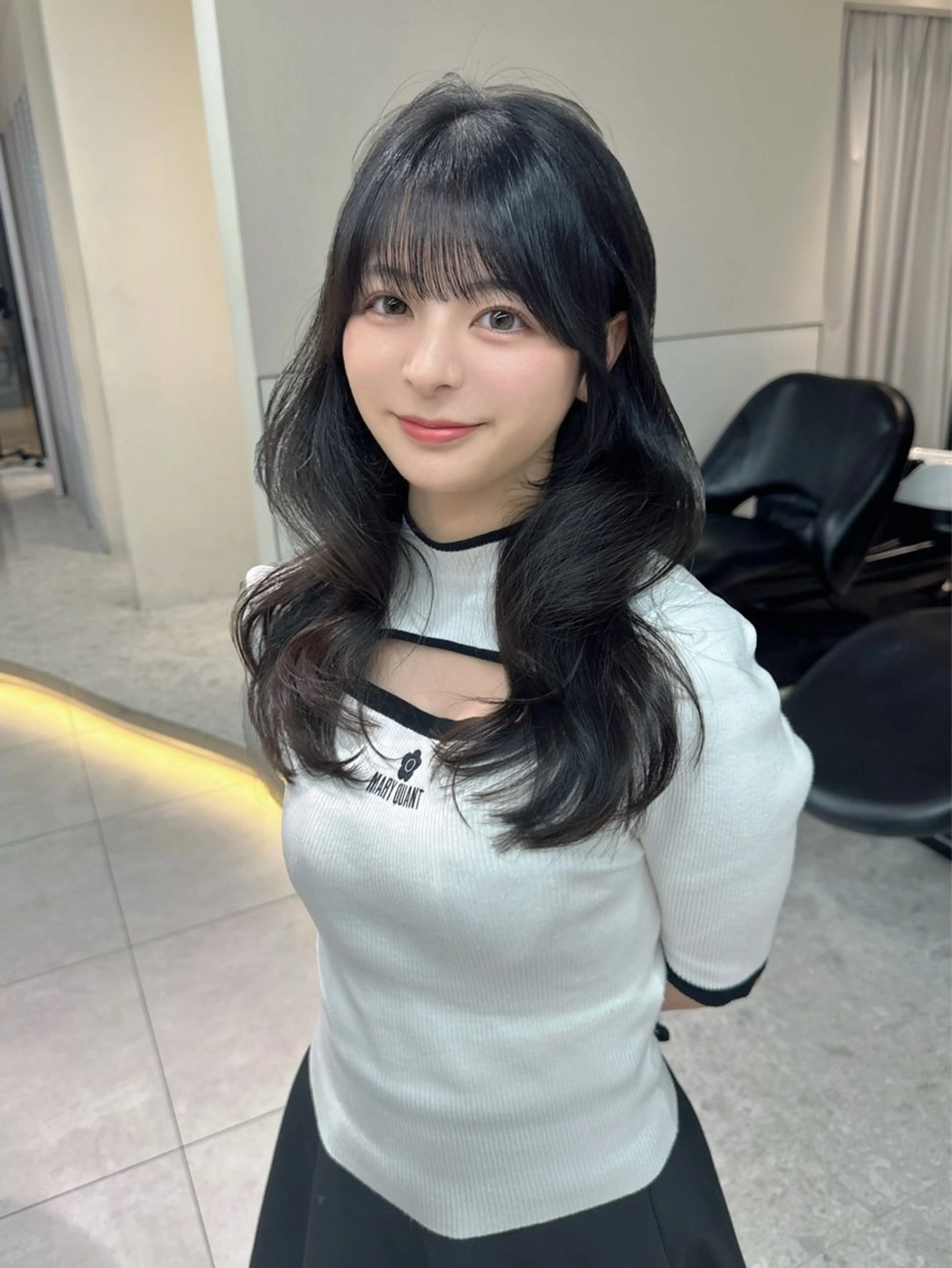 セミロング カラー カット ヘアカラー トリートメント 《髪質改善✖️オリー ブ🧸》小嶋拓也のヘアスタイル