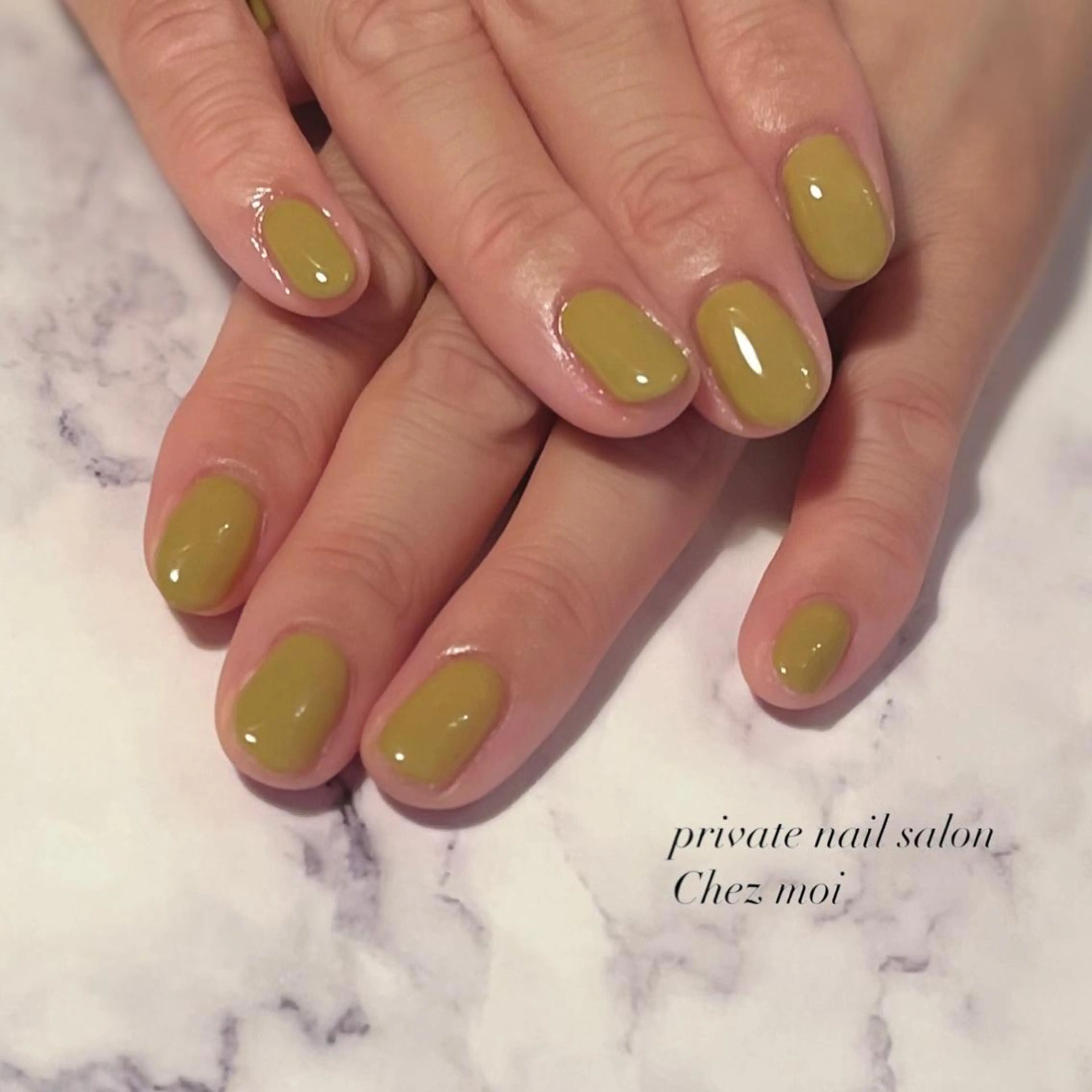 ネイル ワンカラーネイル KOMINE TOMOKOのネイルデザイン