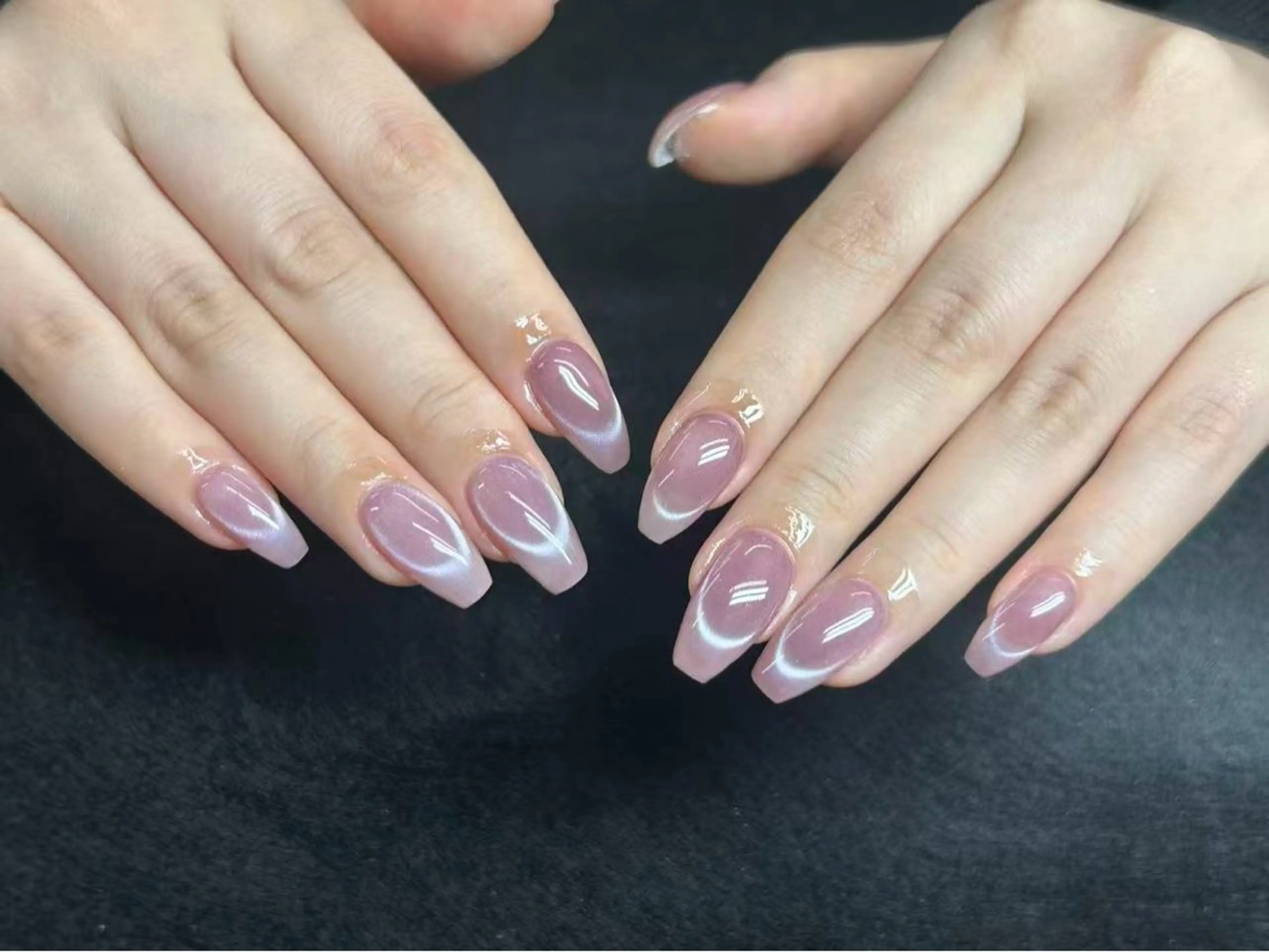 ネイル ハンドネイル ハンドケア Kaka_ パラジェル、長さだしのネイルデザイン