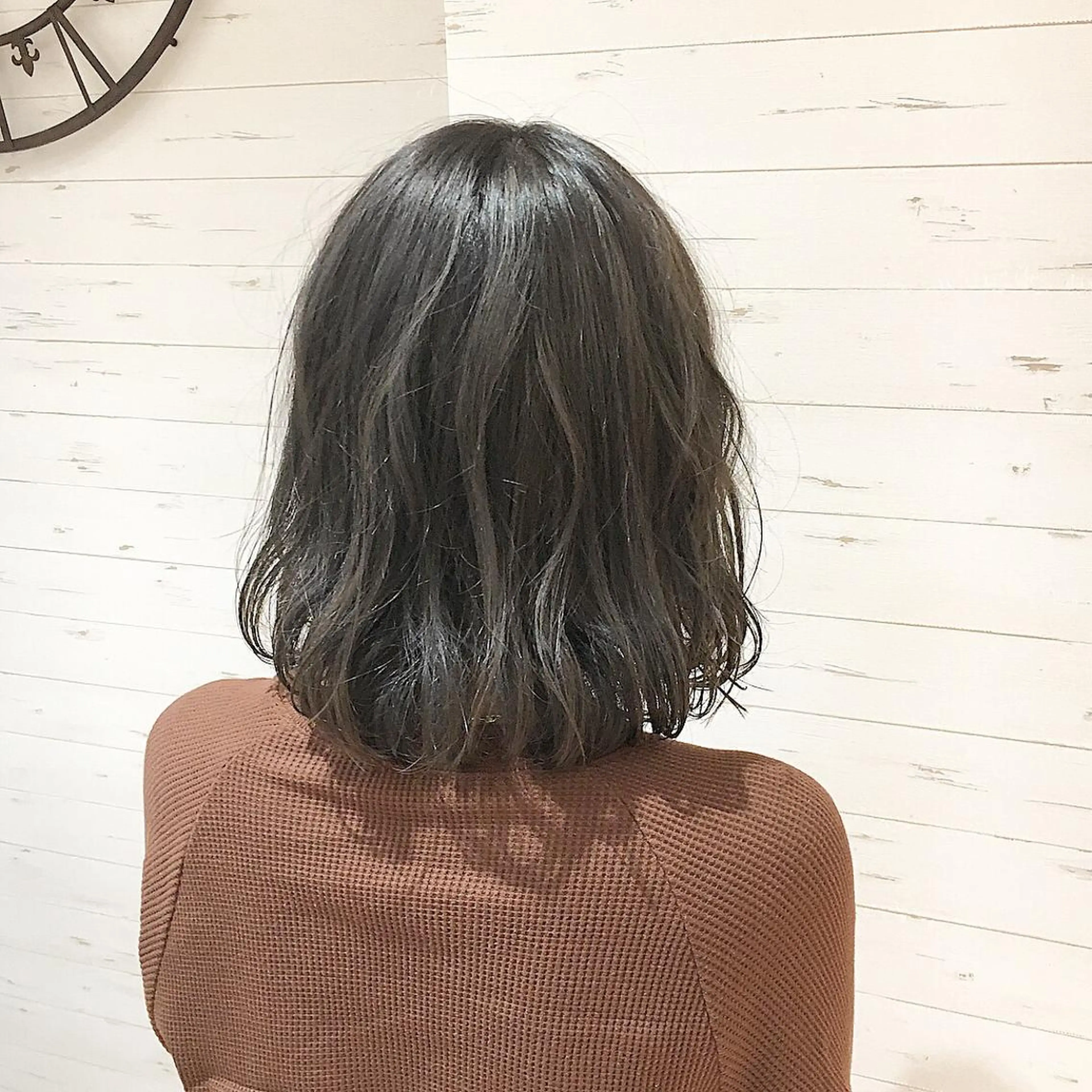 ミディアム カラー ヘアアレンジ 透明感カラー 外国人風カラー ✨艶髪✨透明感✨ 山内大樹のヘアスタイル
