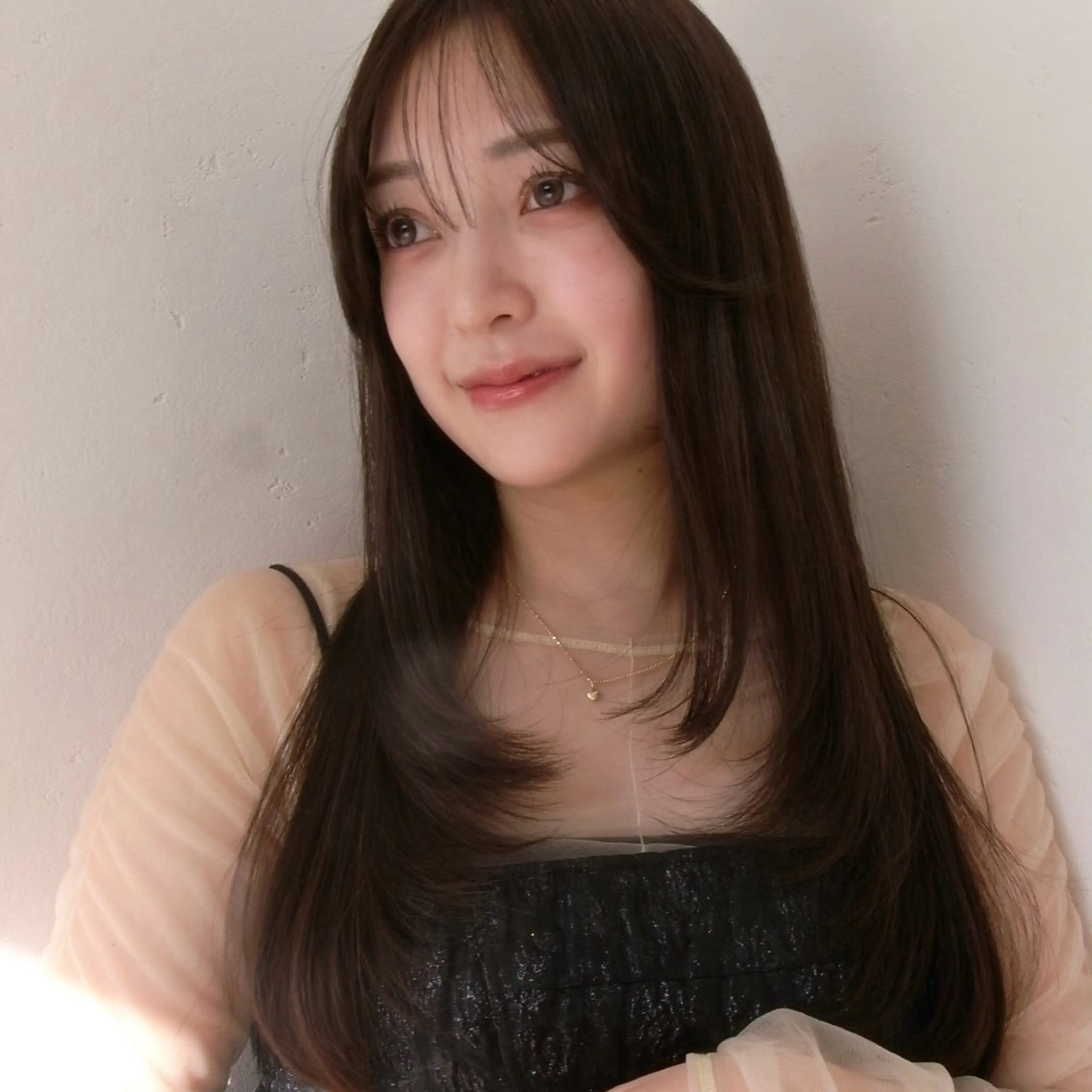 ロング カラー ベージュ/透明感/ 桃子🎀のヘアスタイル