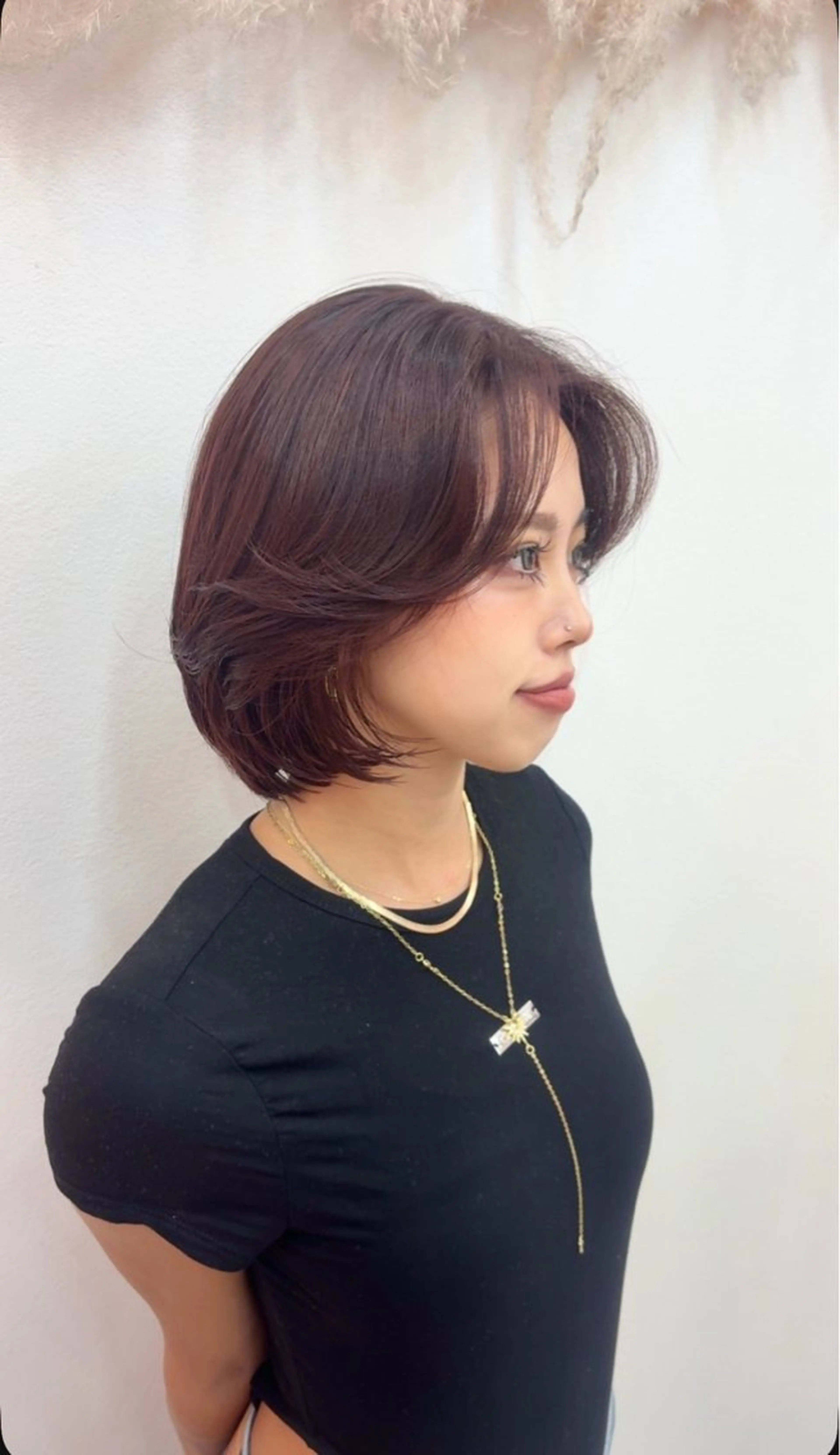 ショート カラー ボブ マイカ 🤍のヘアスタイル