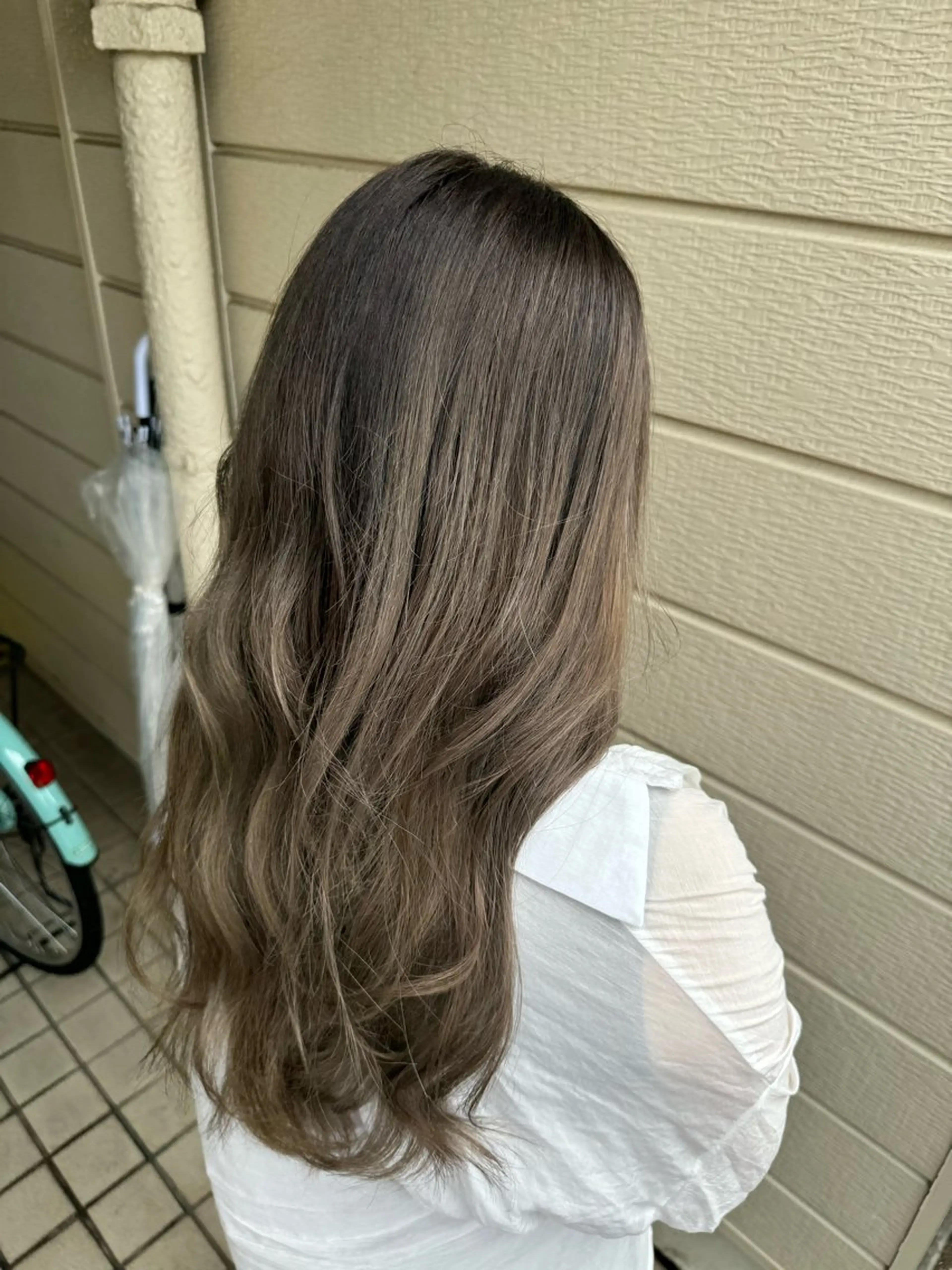 ロング 小村 誠也のヘアスタイル