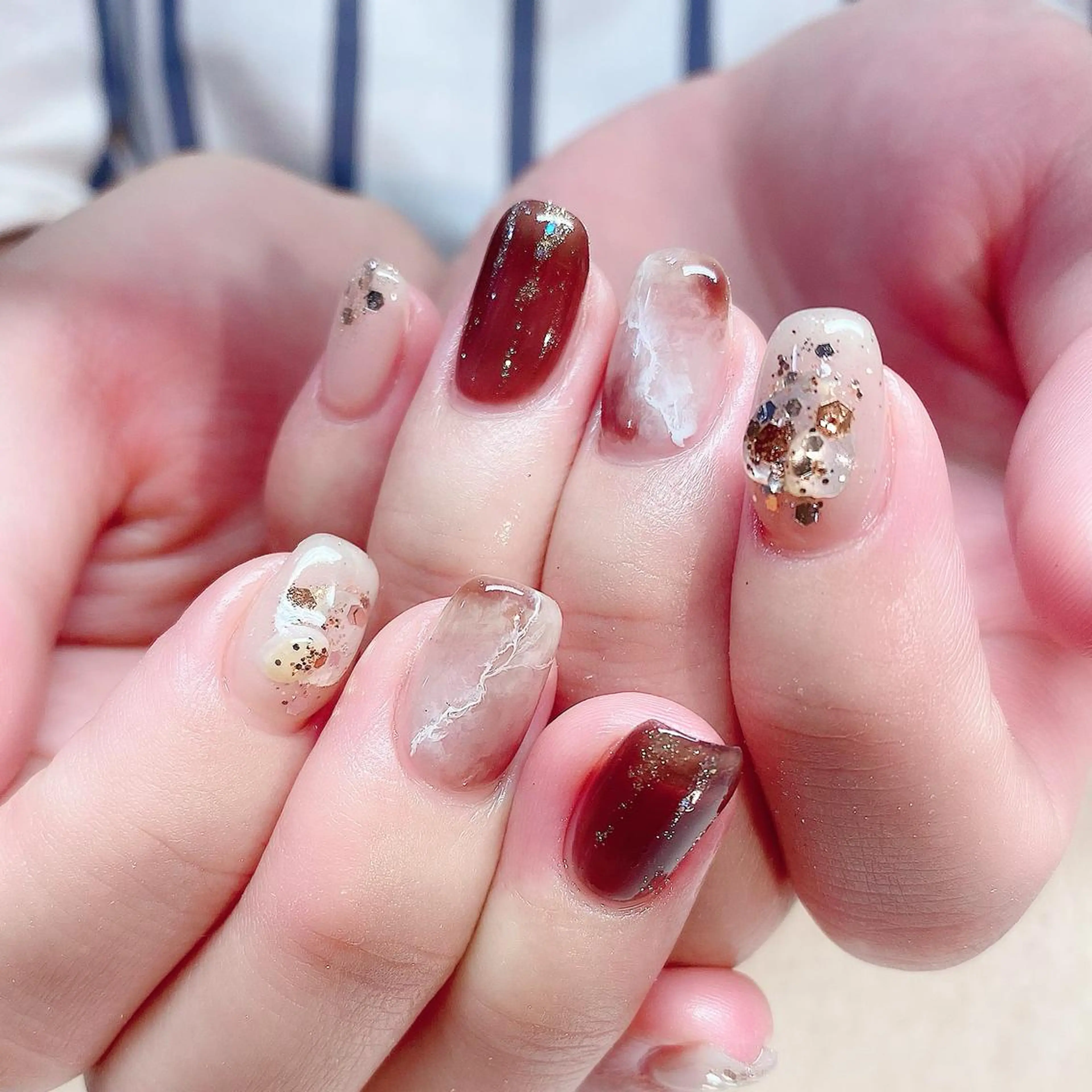 ネイル パラジェル lira nailのネイルデザイン
