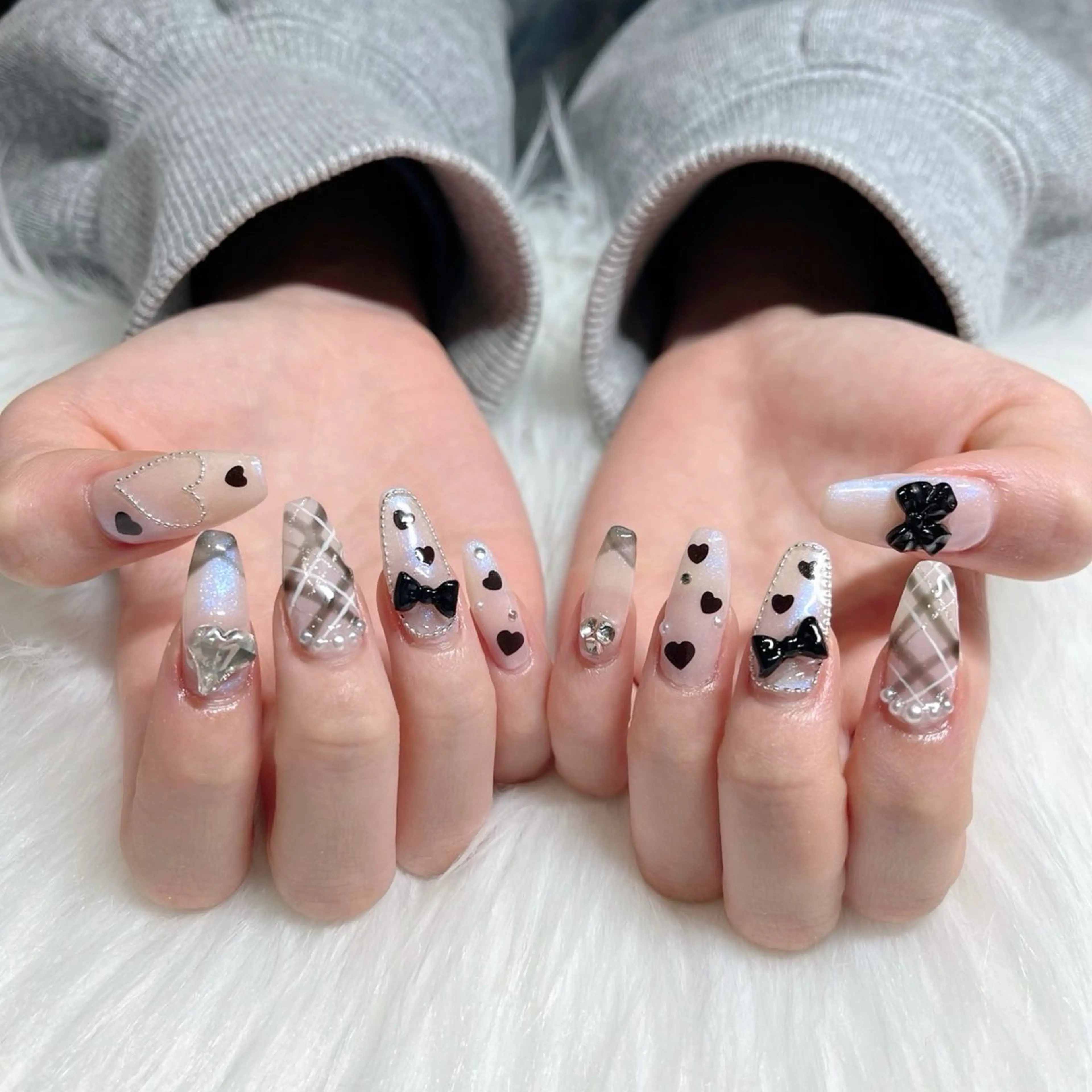 ネイル 持ち込み ハンドネイル 加藤 千鈴のネイルデザイン