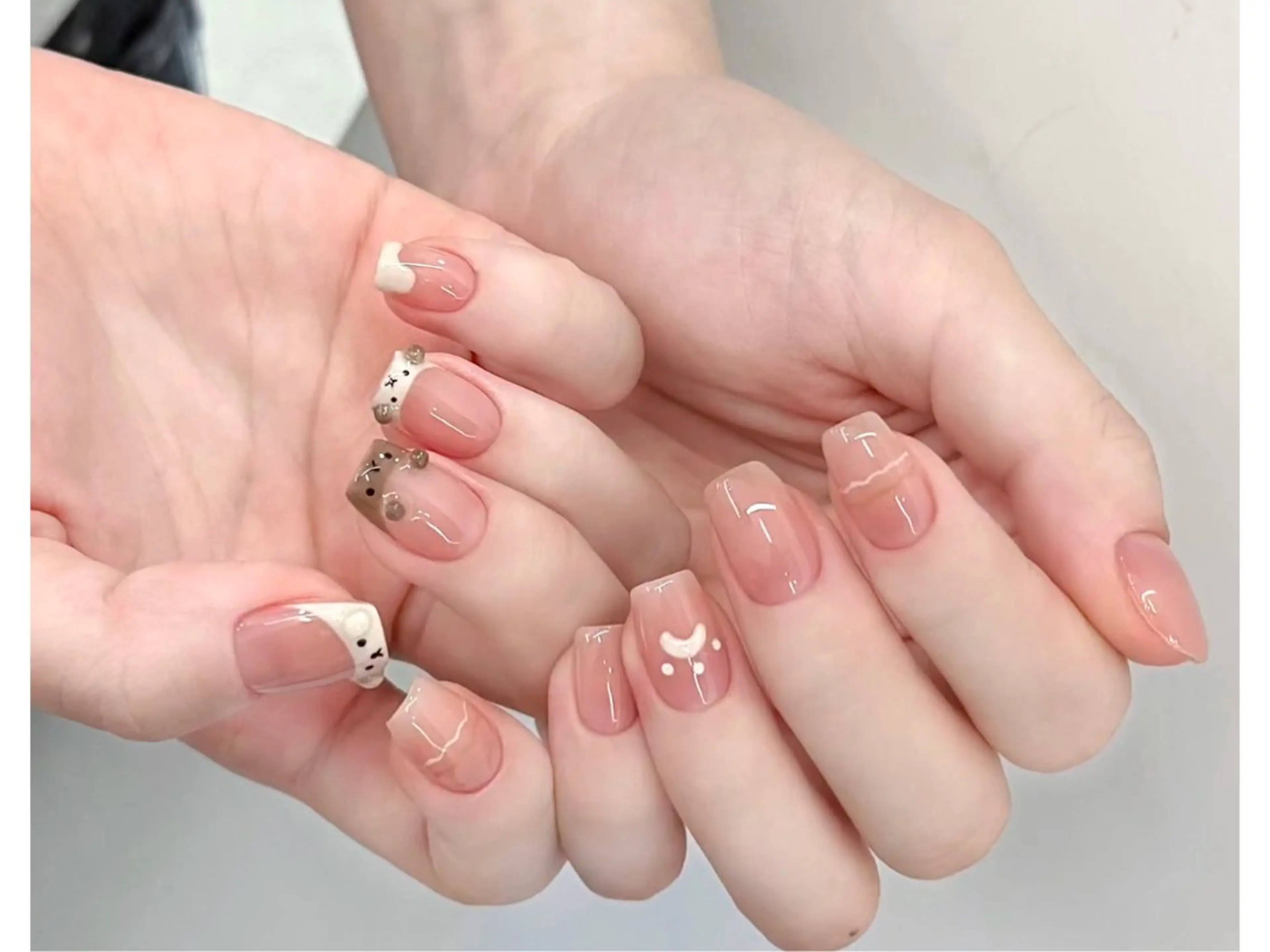 チップ持ちデザインの写真