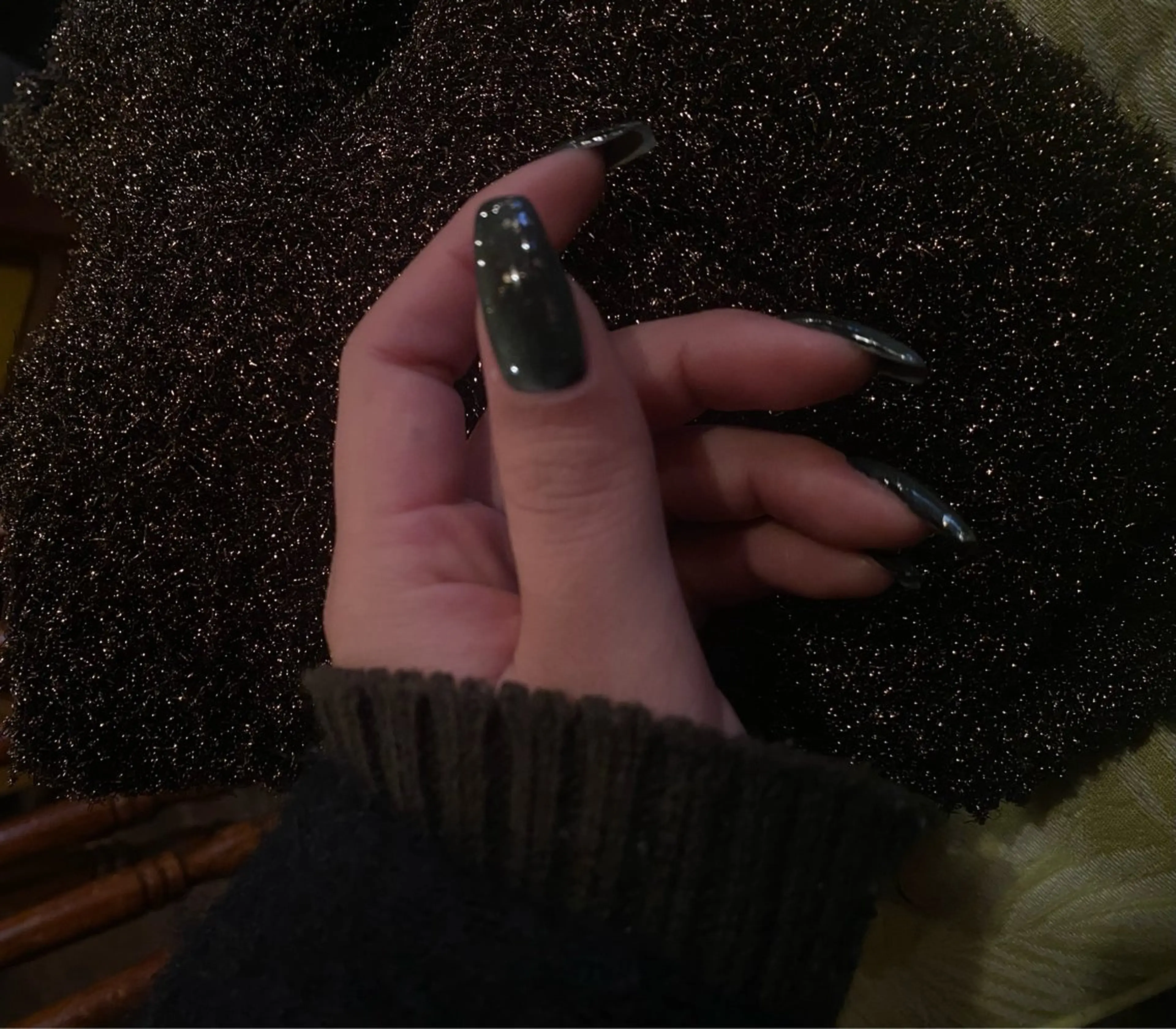 ネイル マグネットネイル 土川 芽依奈のネイルデザイン