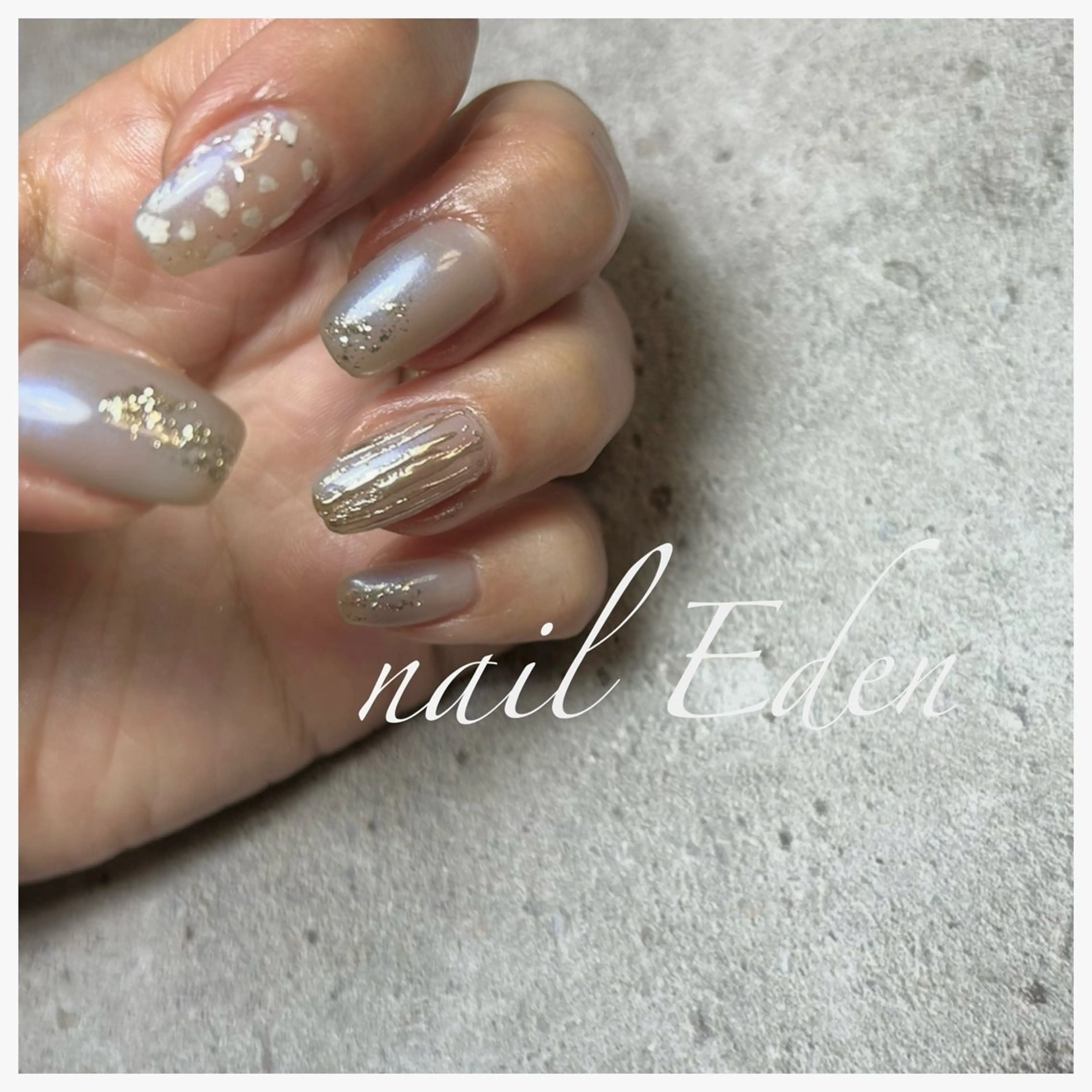 ネイル 持ち込み Eden ♾️のネイルデザイン