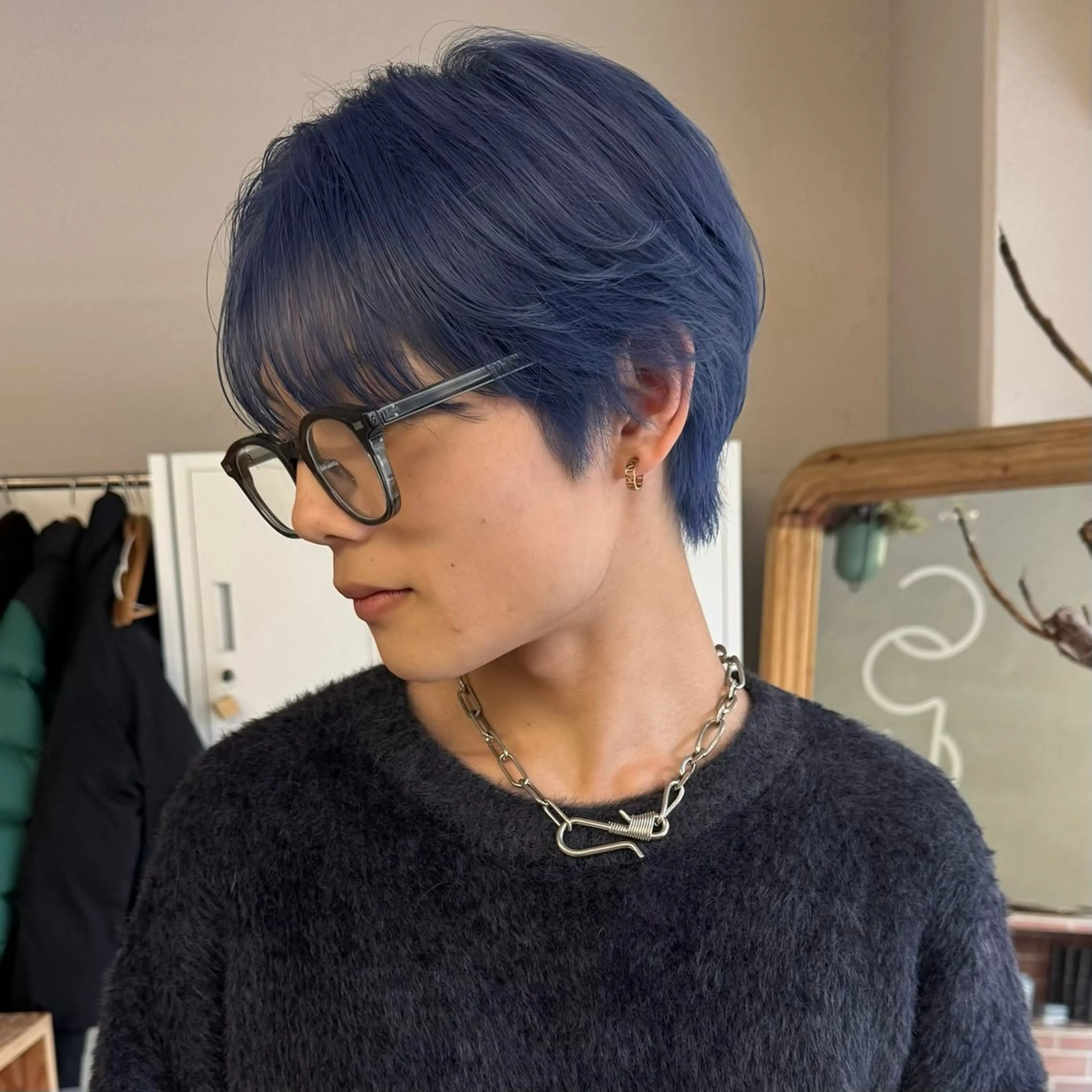 ショート カラー メンズ カット ヘアカラー トリートメント cope'u moneのヘアスタイル