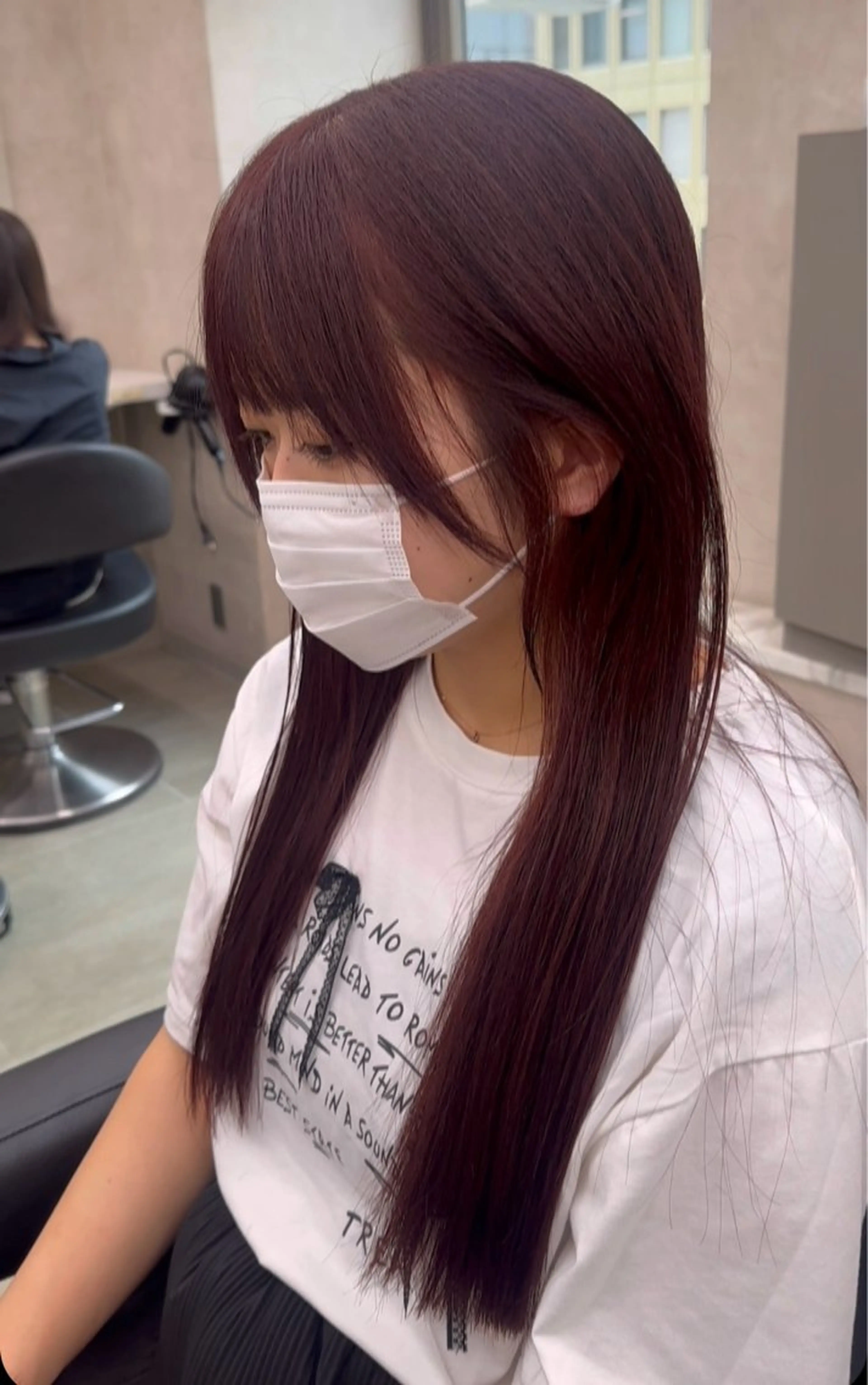 ロング ヘアカラー 肌なじみベージュ 🦋azu🦋のヘアスタイル