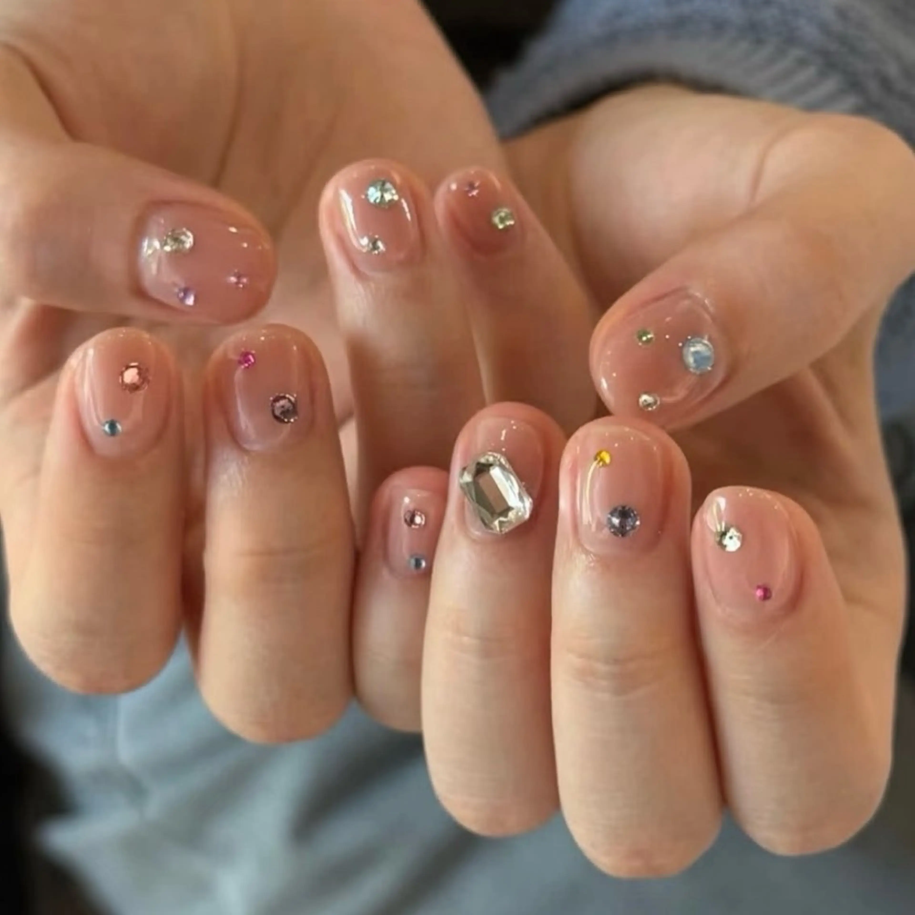 ネイル ハンドネイル ハンドケア SunNail池袋 🍧エミリーのネイルデザイン