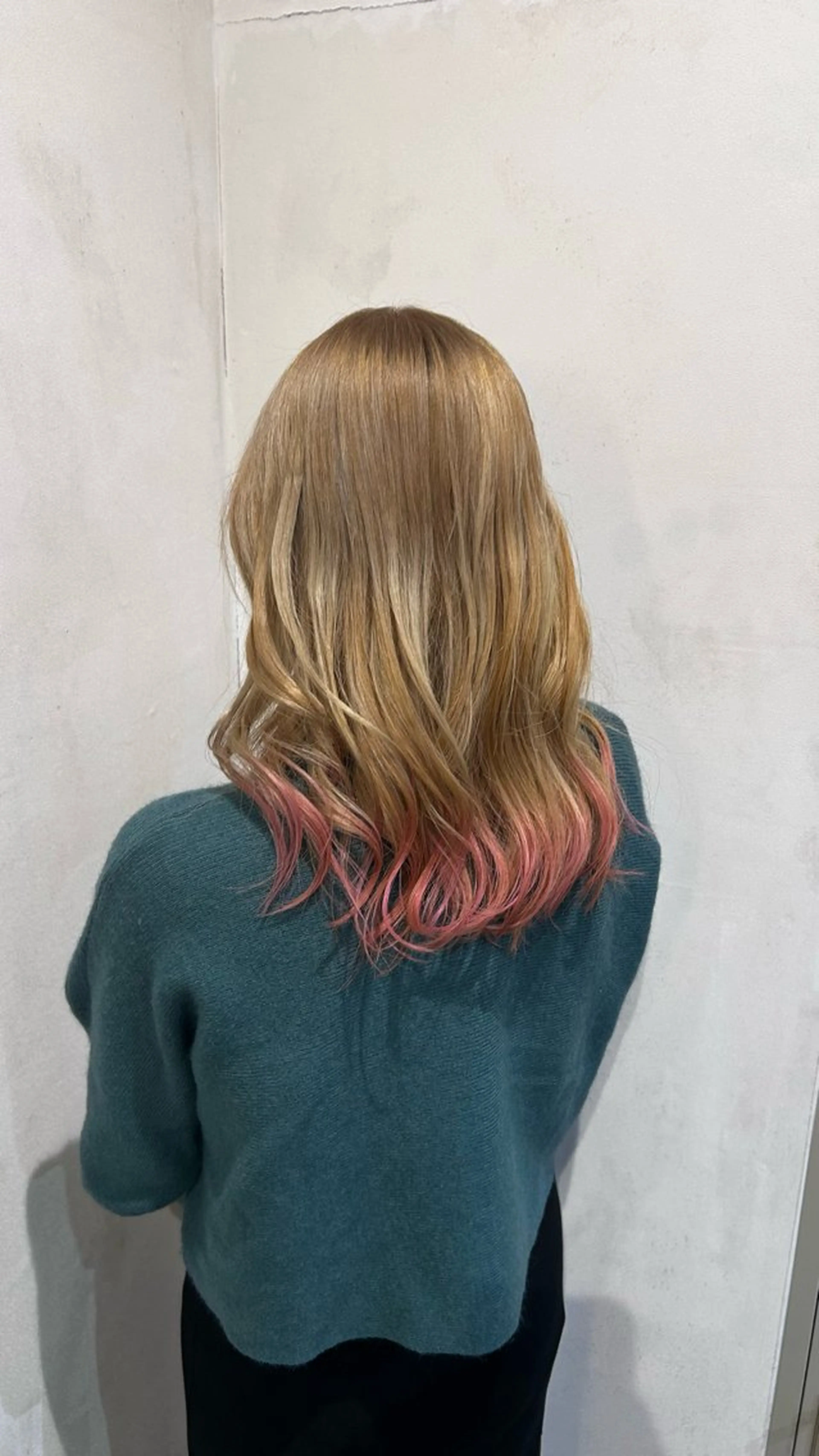 セミロング カラー ヘアアレンジ カツキ/GARTE 代官山のヘアスタイル