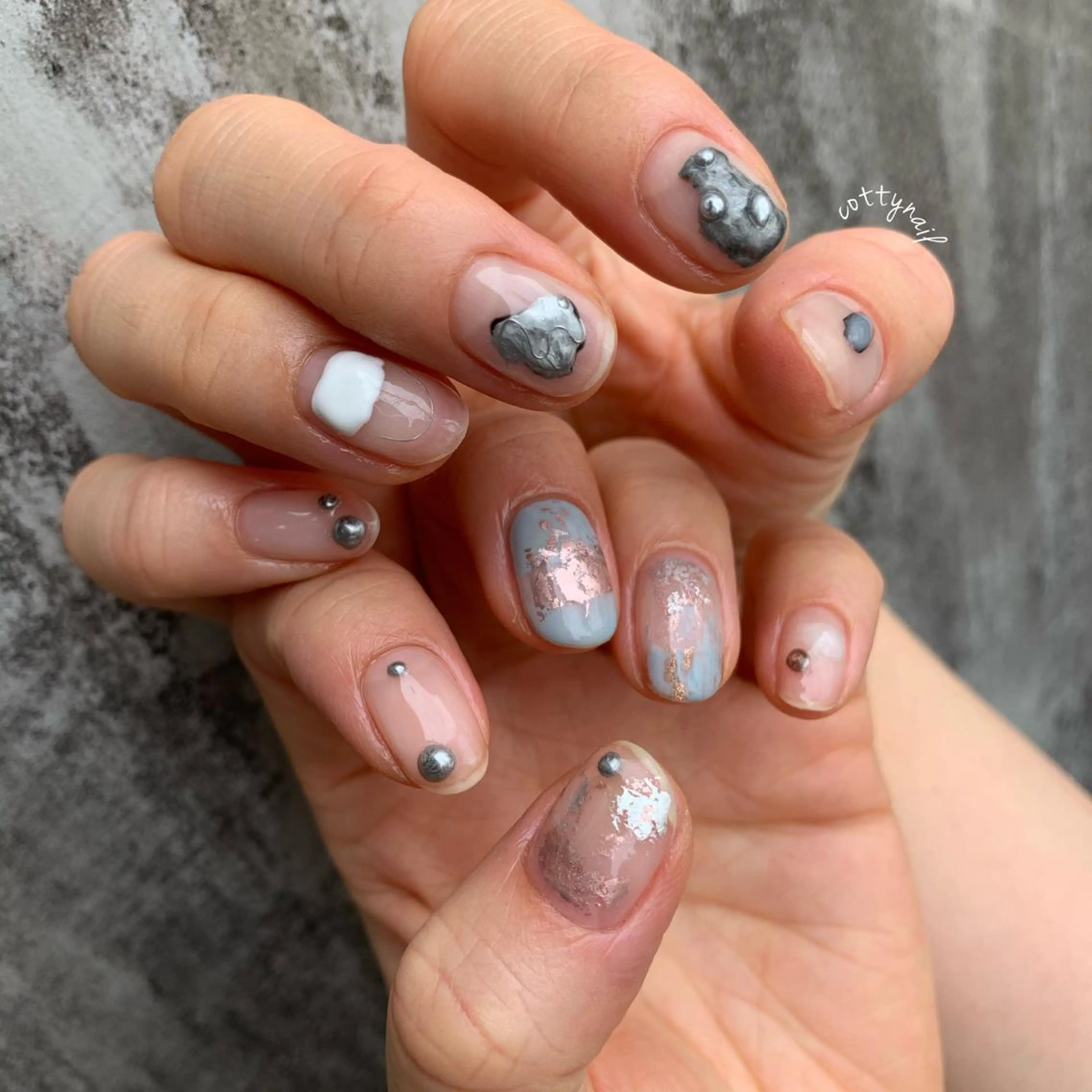 ネイル アートネイル ジェルネイル ニュアンスネイル cottynail -miki-のその他イメージ