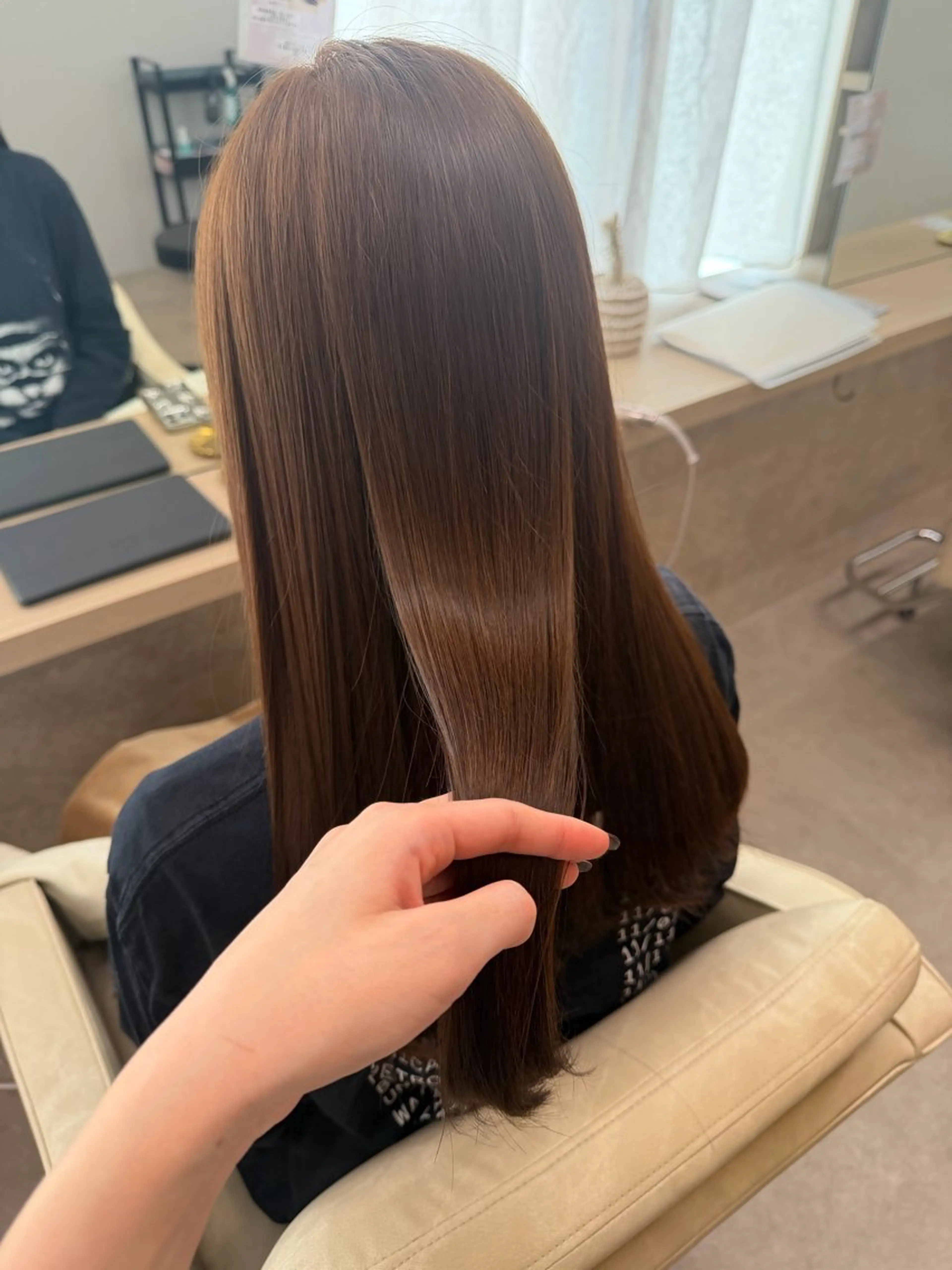 ロング カラー りん/ハイトーン💖 🌈髪質改善✨️浜松のヘアスタイル