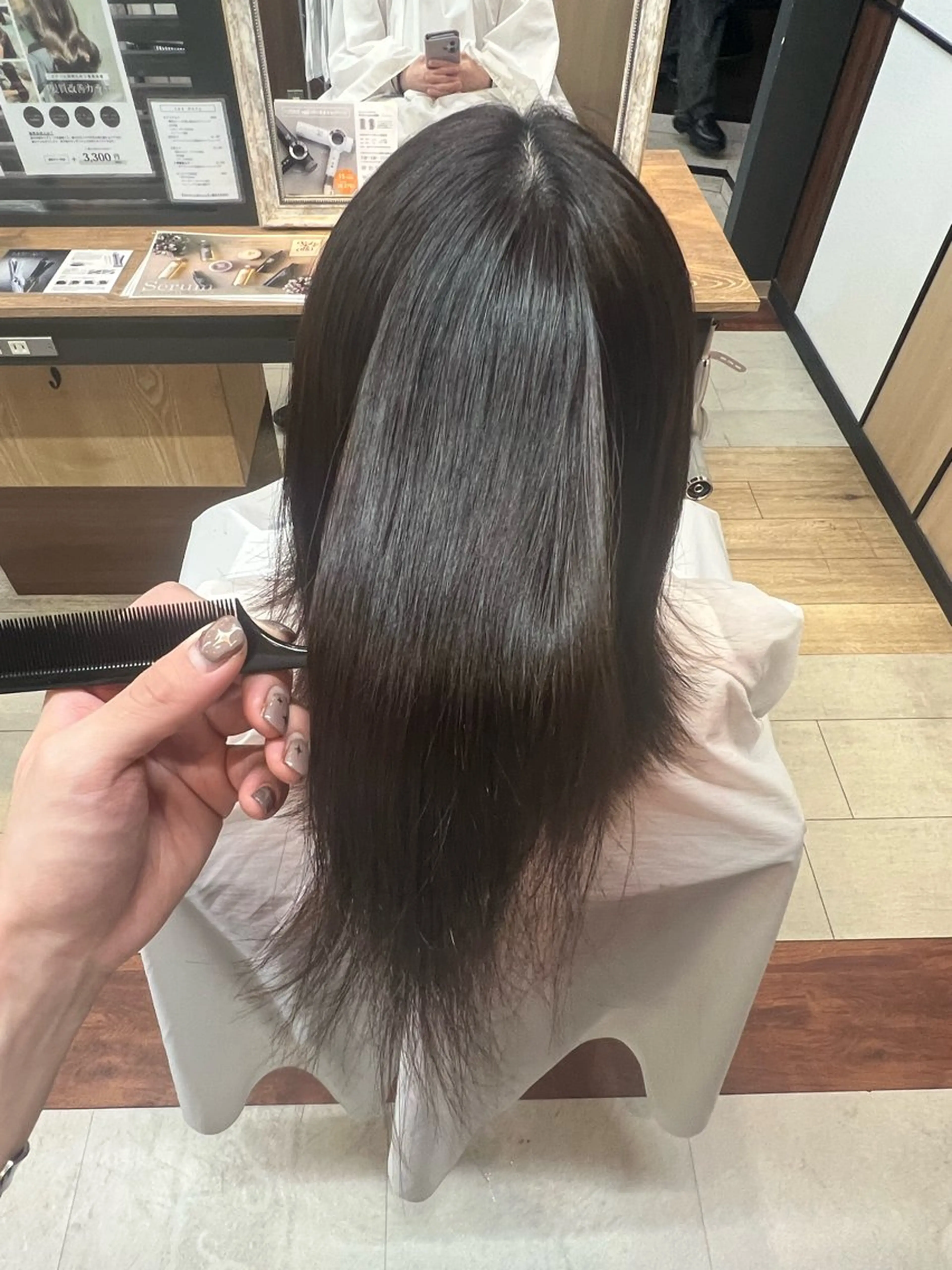 ミディアム ナカオ シュウヘイのヘアスタイル