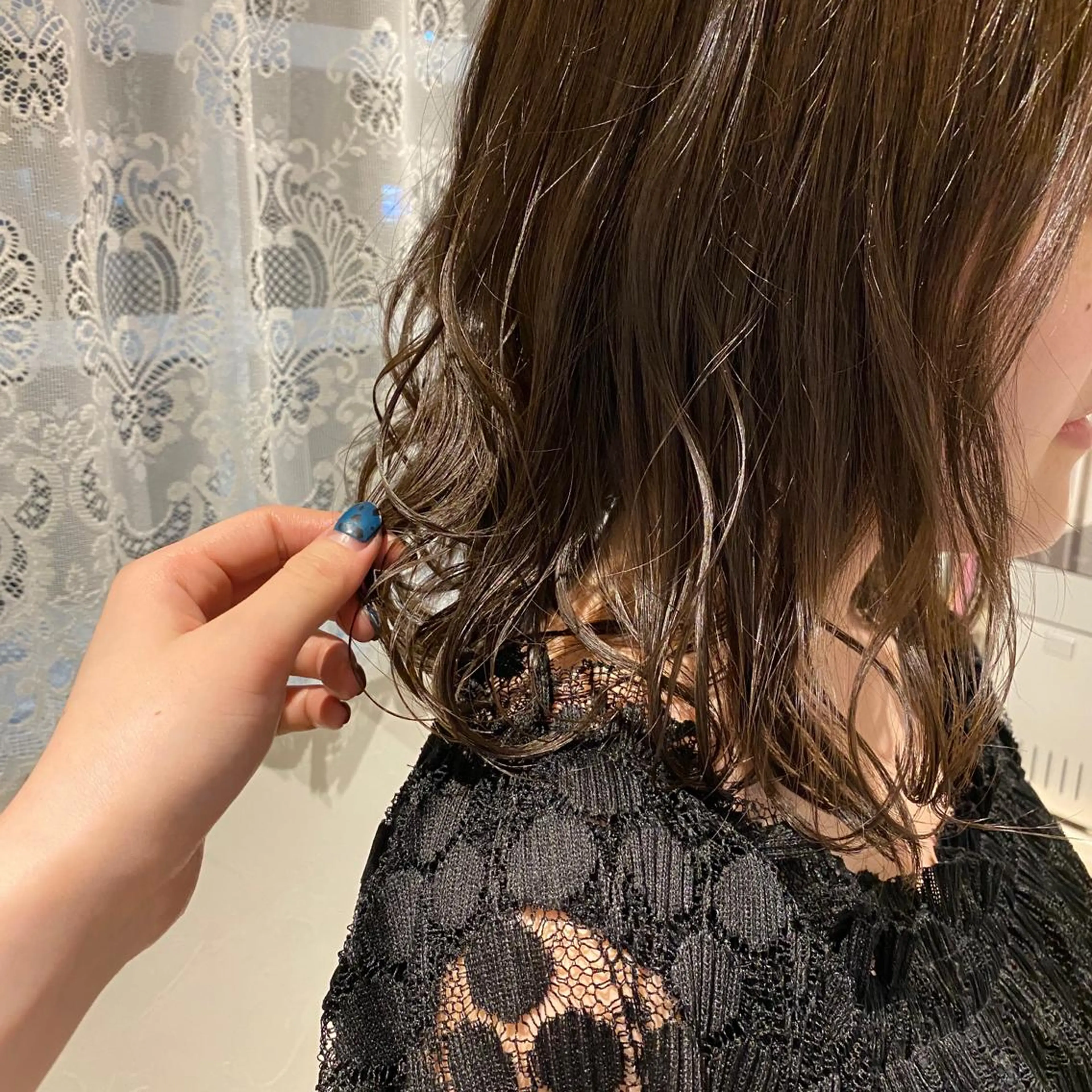 カラー 笹木 琴乃のヘアスタイル