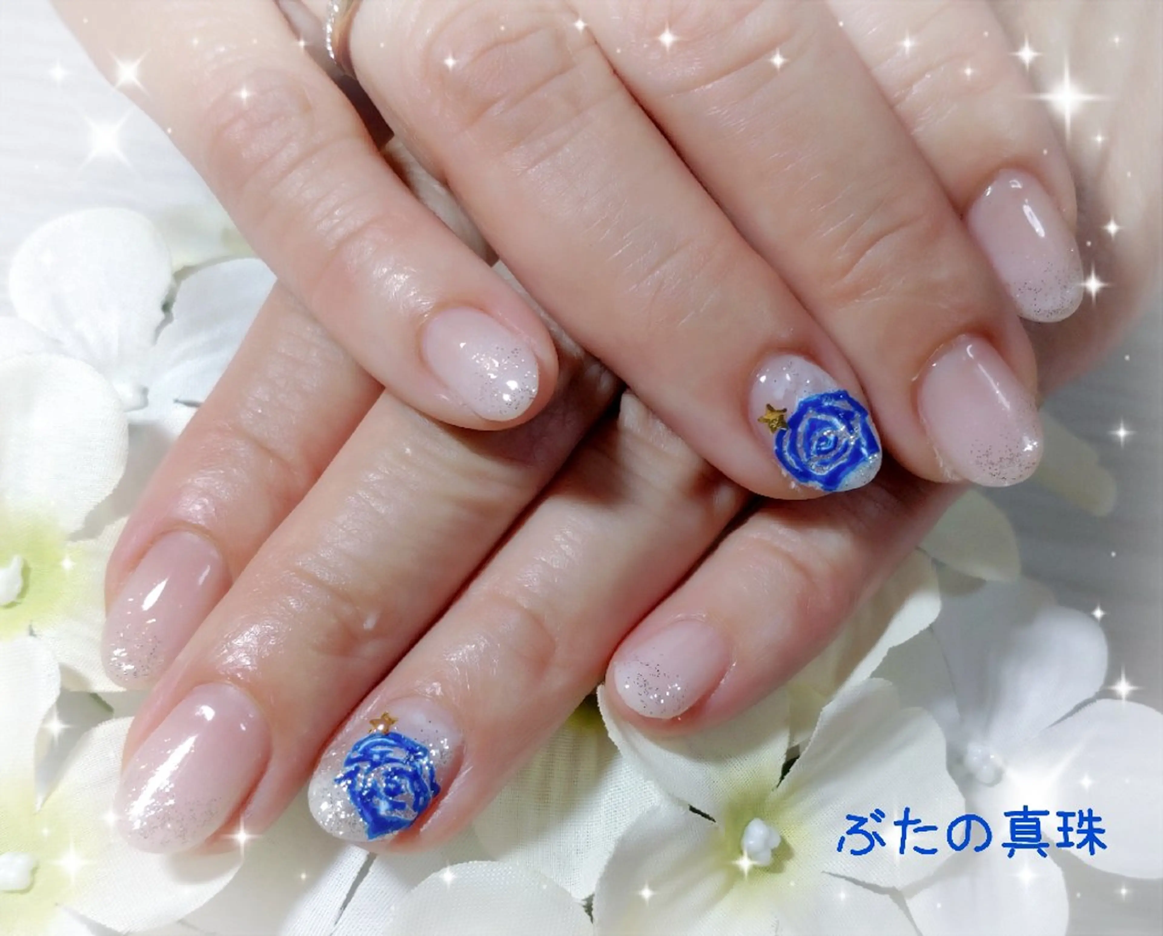 ネイル ハンドネイル 林 珠里のネイルデザイン