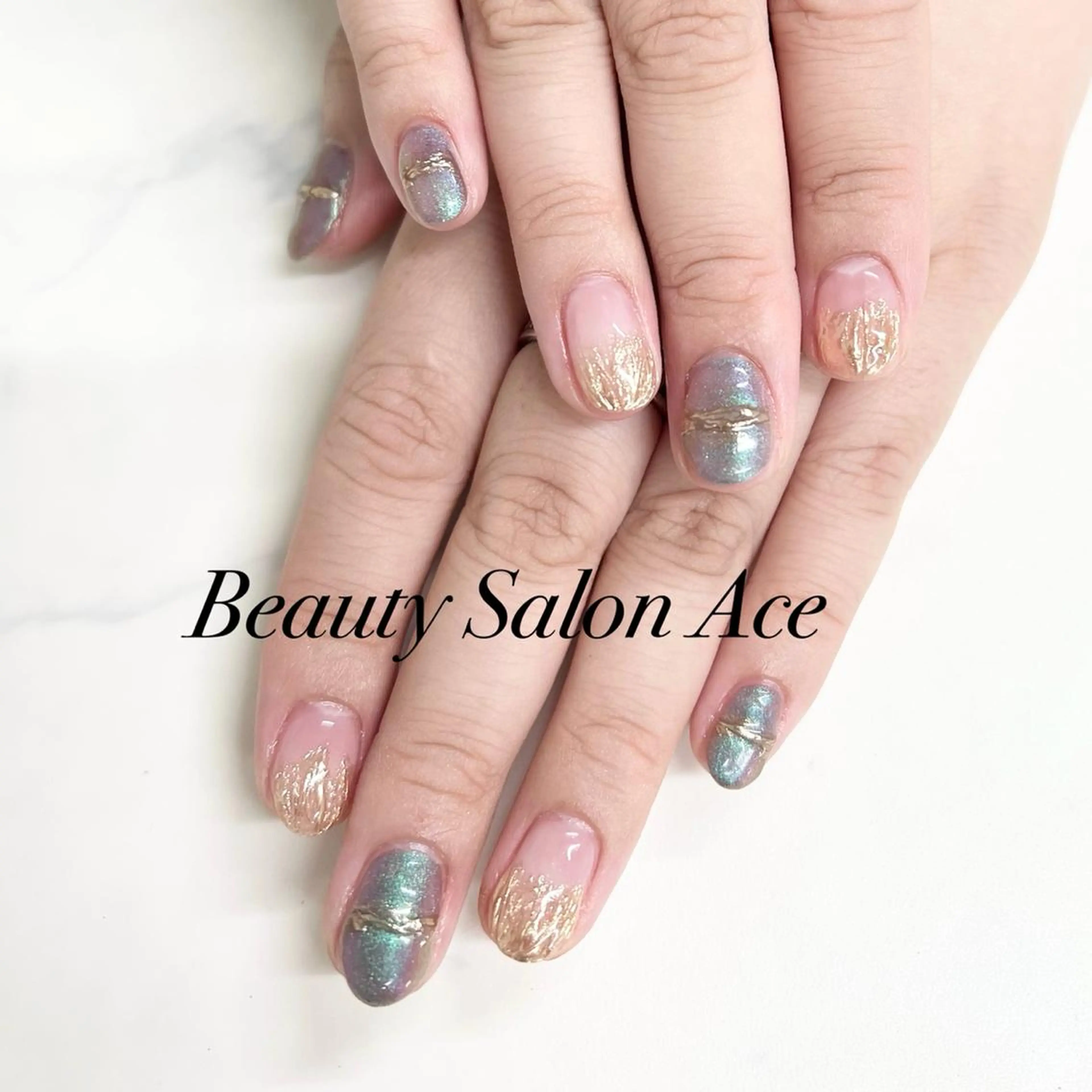 ネイル マグネットネイル メンズネイル ニュアンスネイル ハンドネイル ハンドケア 池袋フィルイン Ace♡Nailのネイルデザイン